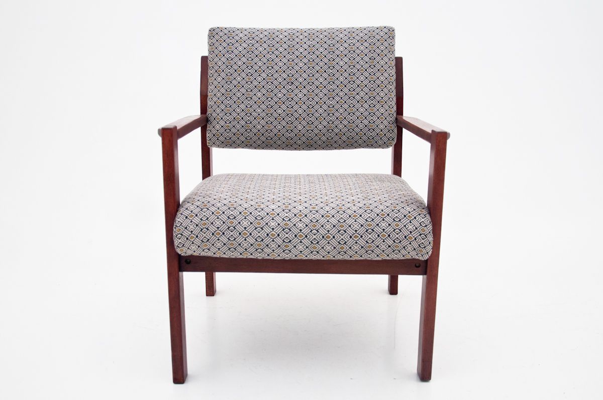 Armchair In Polish Modernism Style, Poland, 1960s, After Renovation photo Furniture