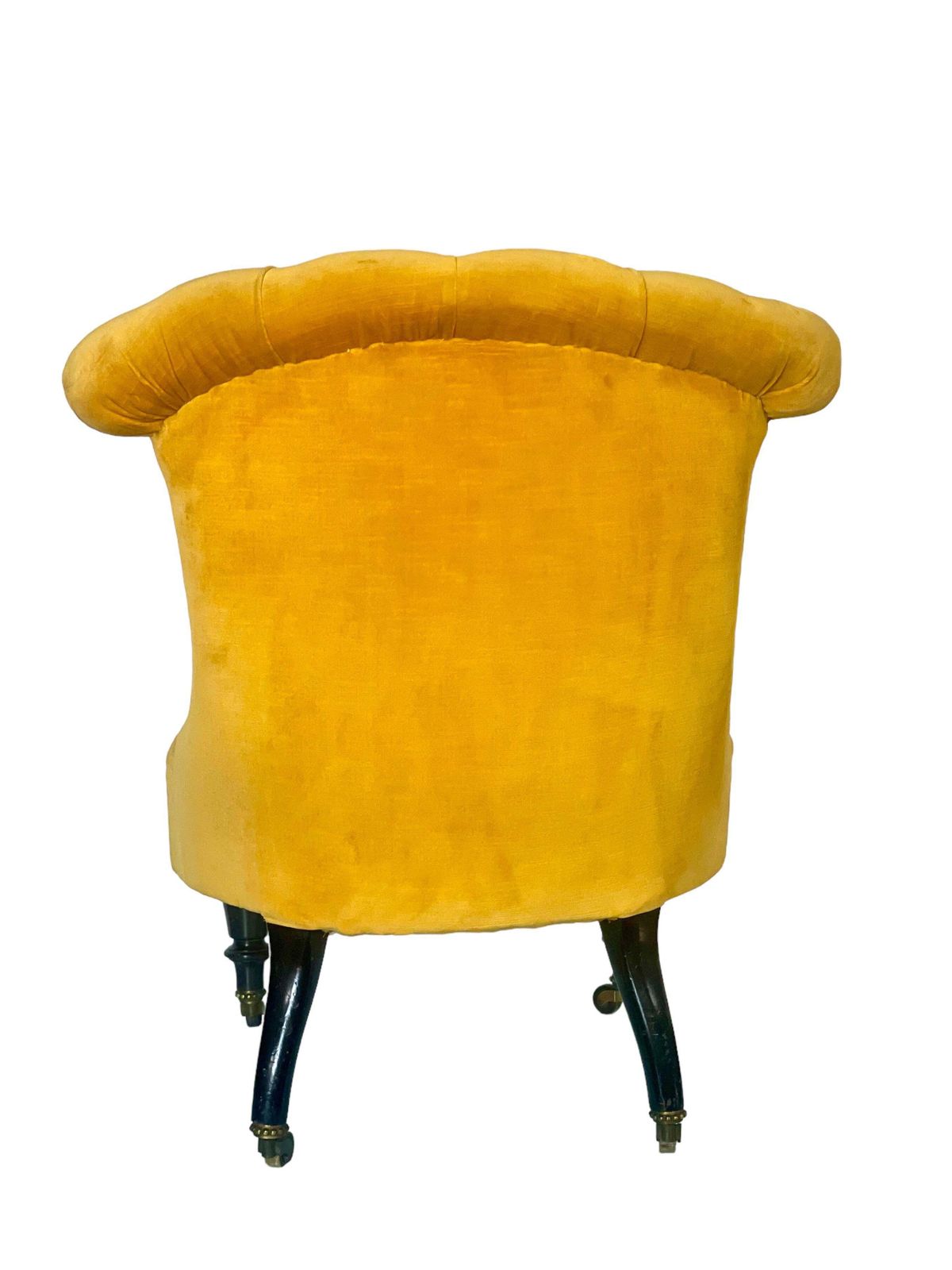 1860s French Fireside Chair And Matching Footstool photo Furniture