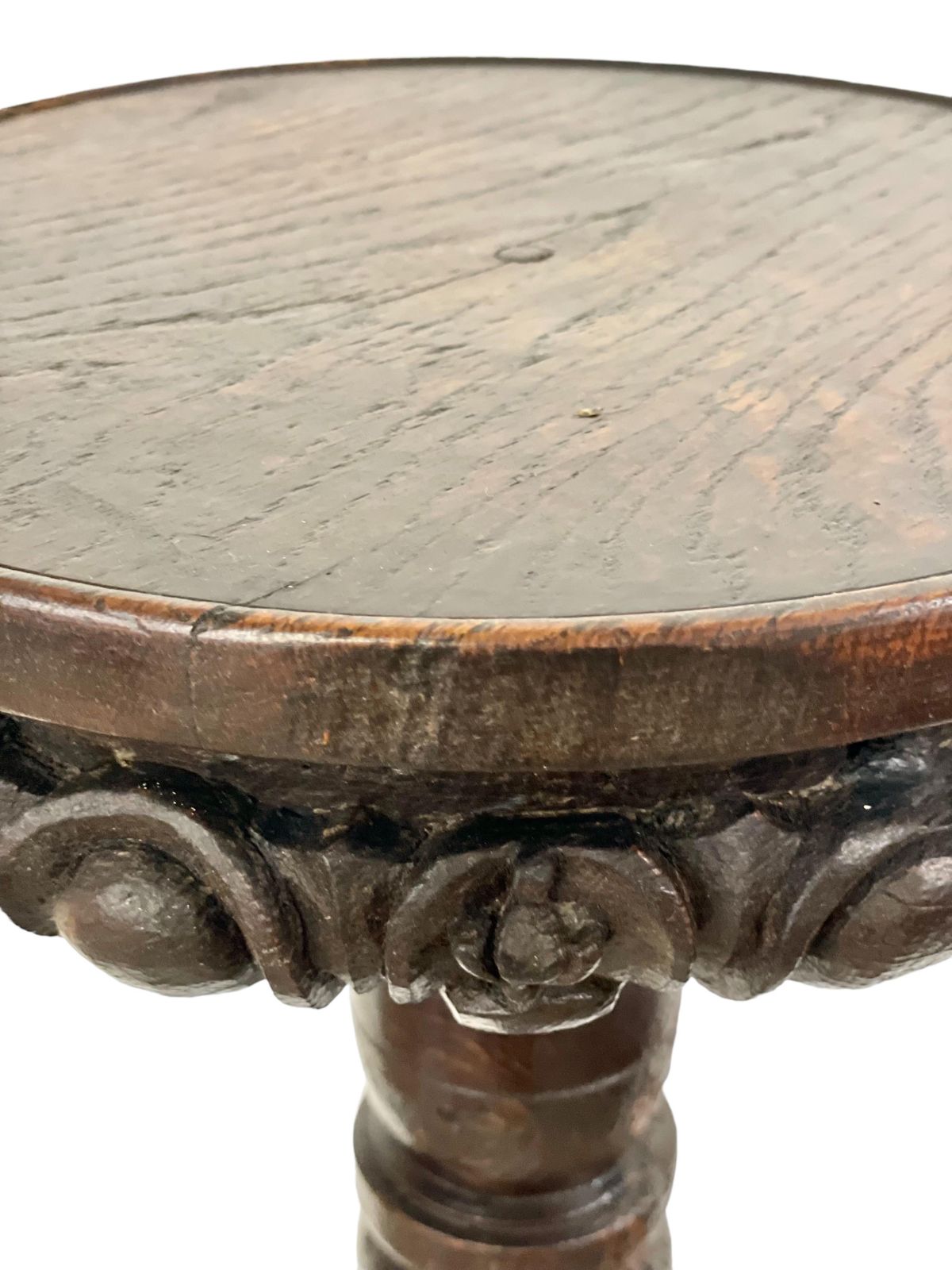17th Century French Torchère, Or Pedestal photo vintage