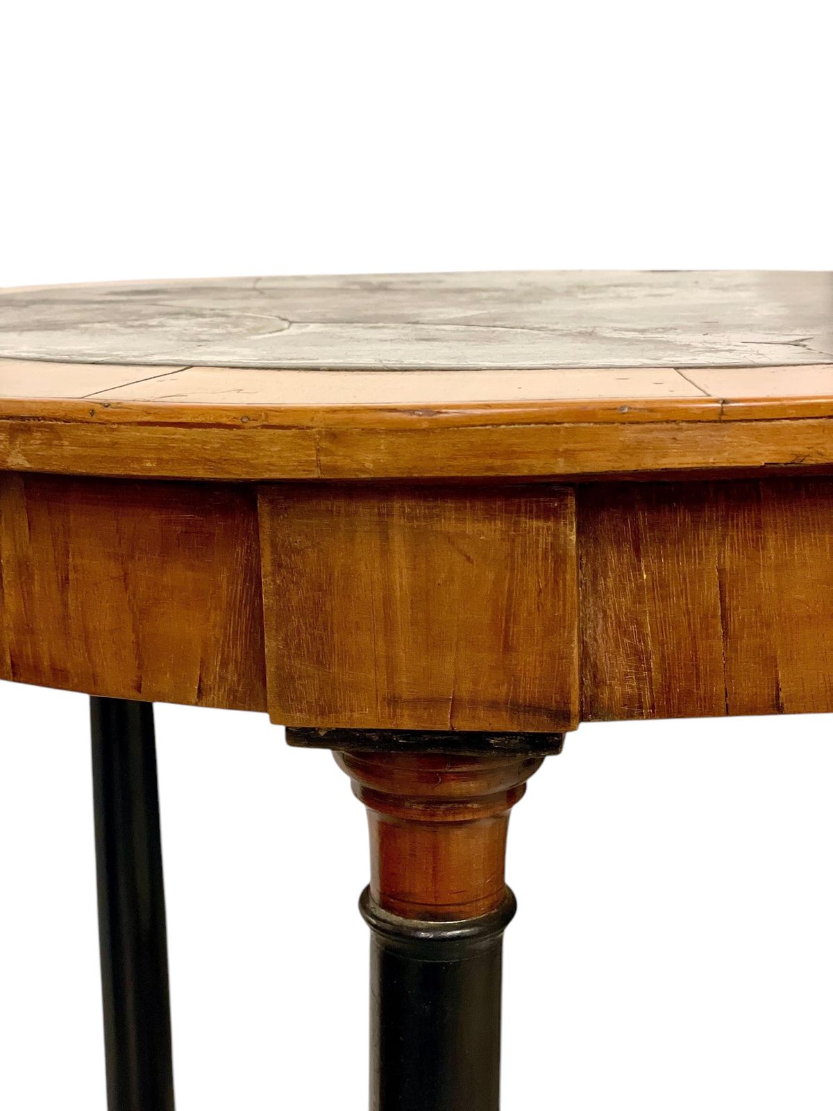19th Century Empire Period Marble Top Gueridon photo vintage