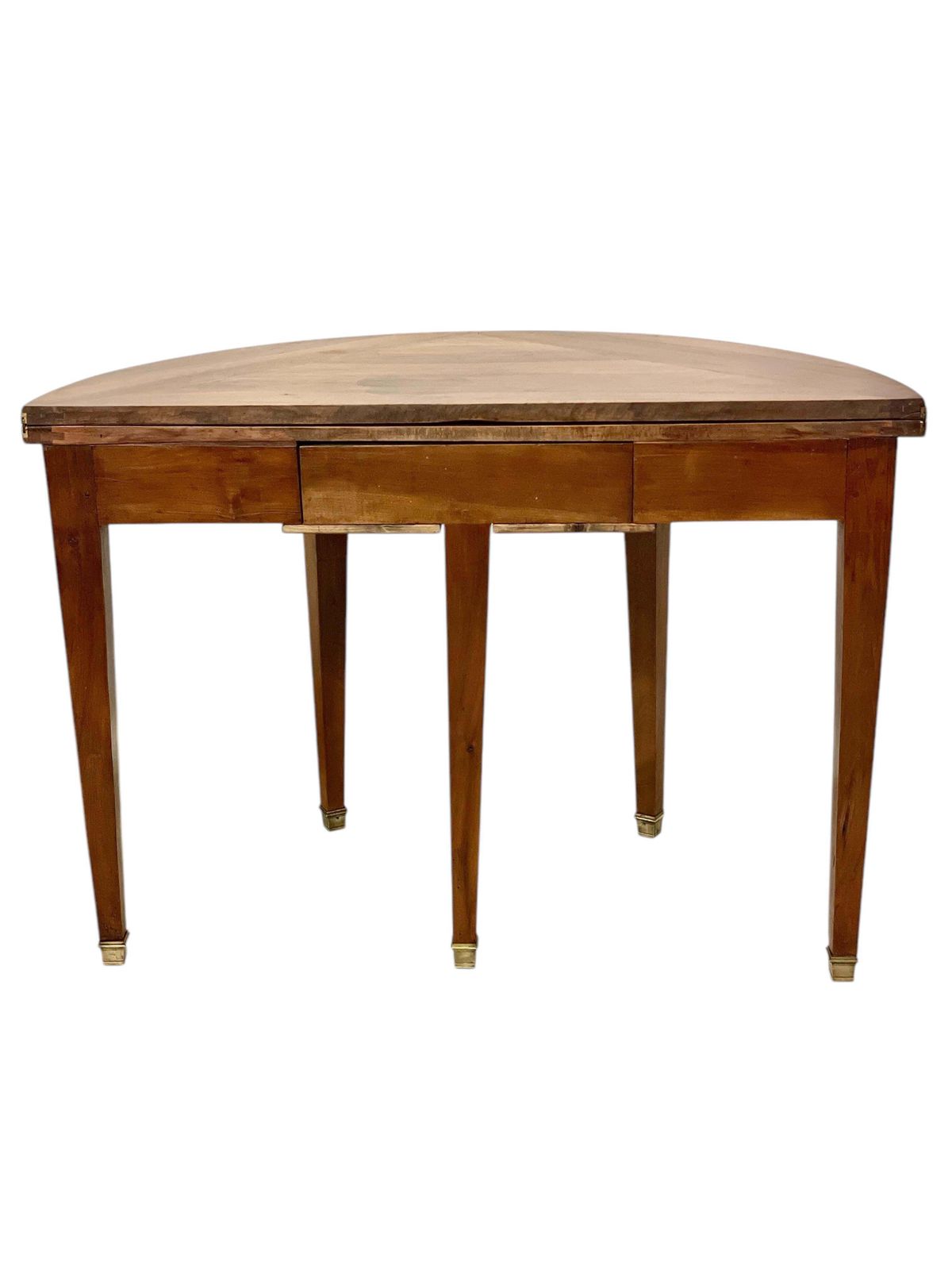 19th Century Walnut Folding Dining Or Console Table photo Furniture