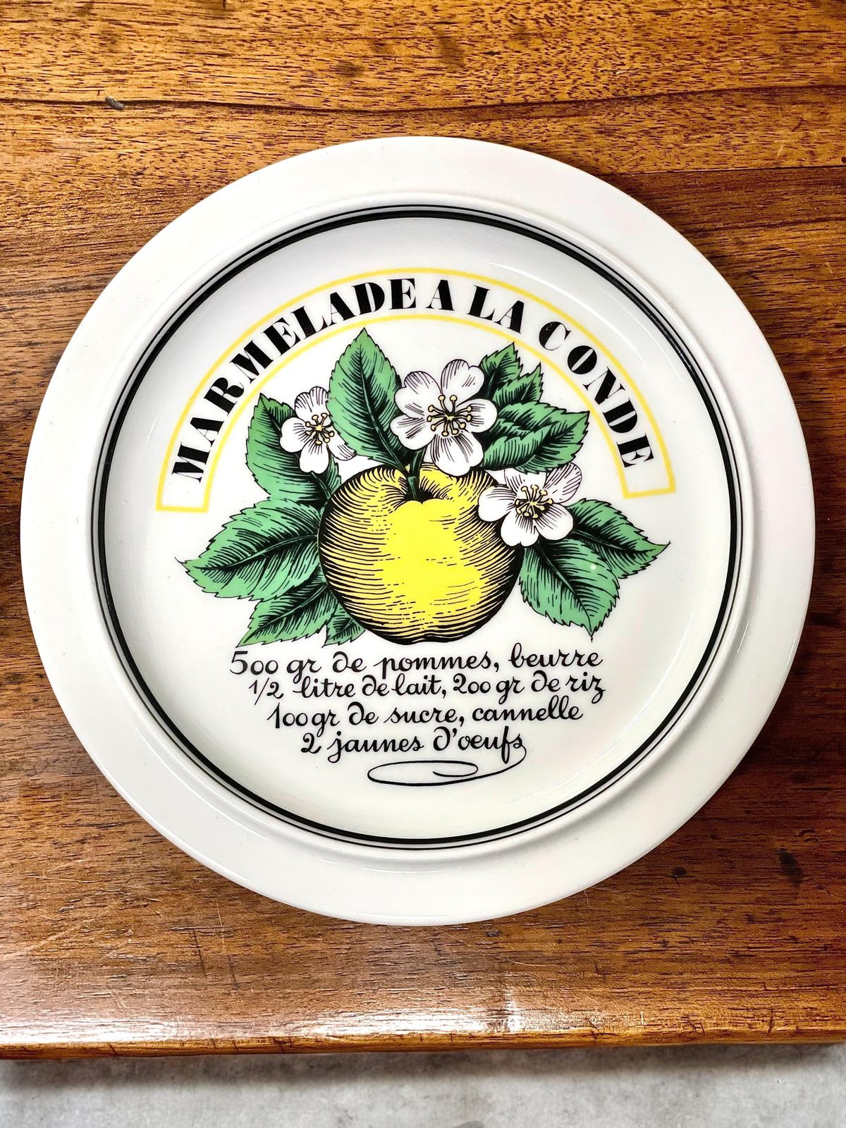 Set Of Six Dessert Plates By Porcelaine D’auteuil, Paris photo buy