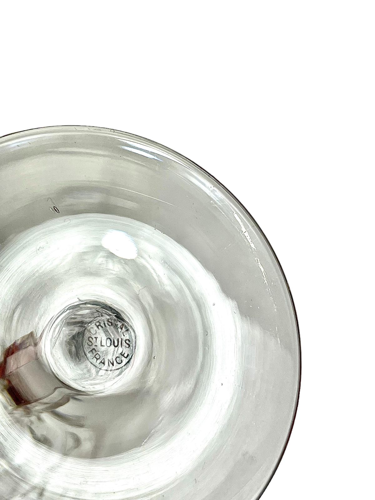Set Of Ten Saint Louis 'Adour' Series Crystal Wine Or Water Glasses photo Home Decor