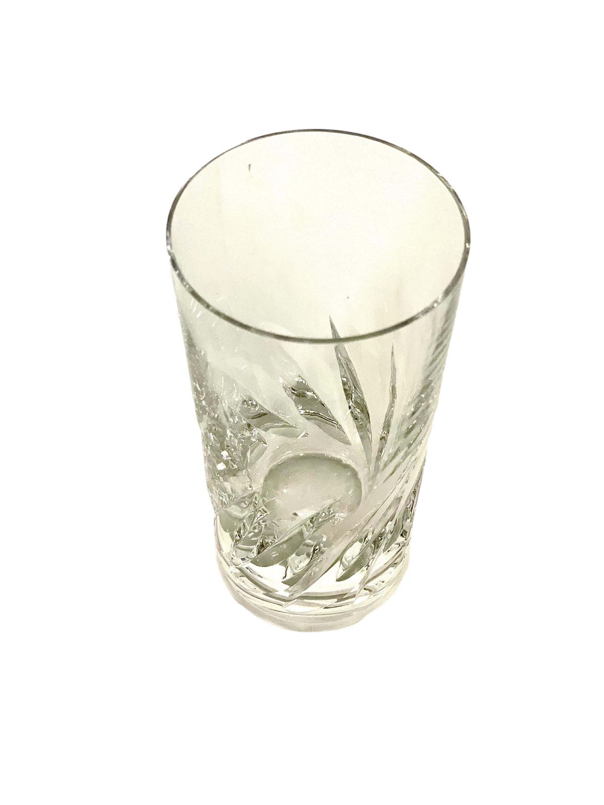 Set Of Nine Mismatched Saint Louis Crystal Highball Glasses photo 1345.0