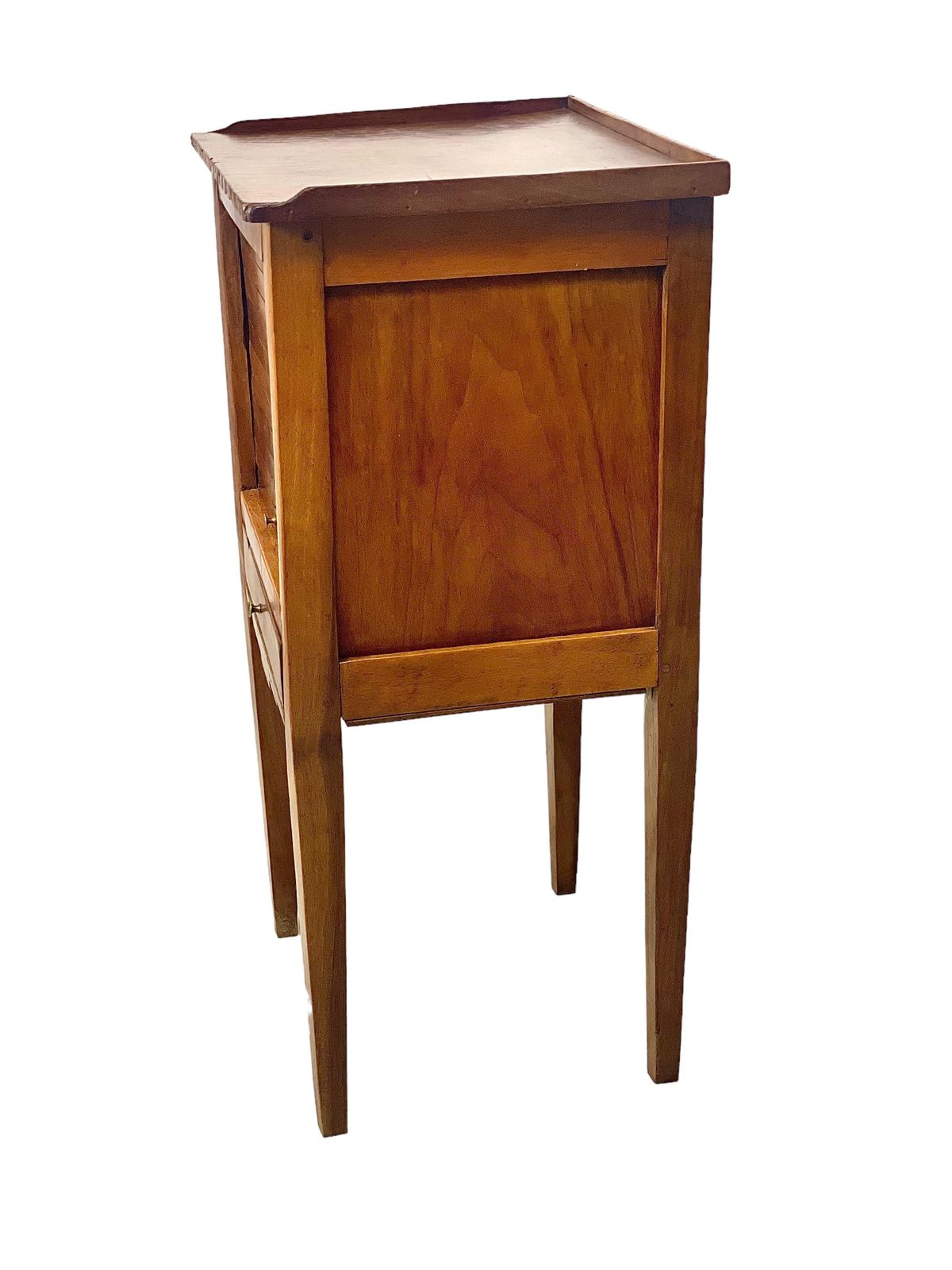 1870s Louis XVI Period Side Table With A Curtain Door photo furniture
