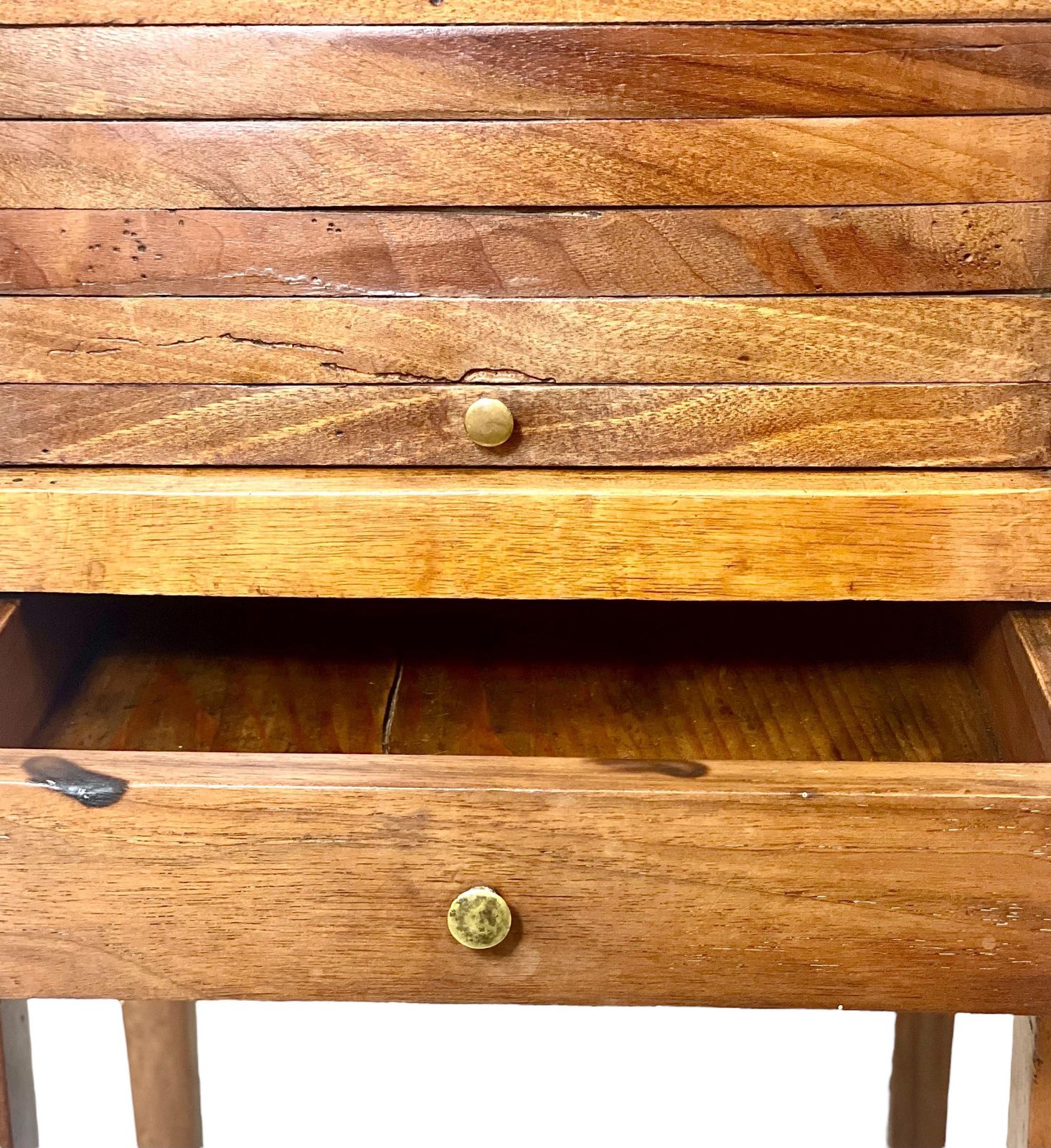 1870s Louis XVI Period Side Table With A Curtain Door photo 1508.0