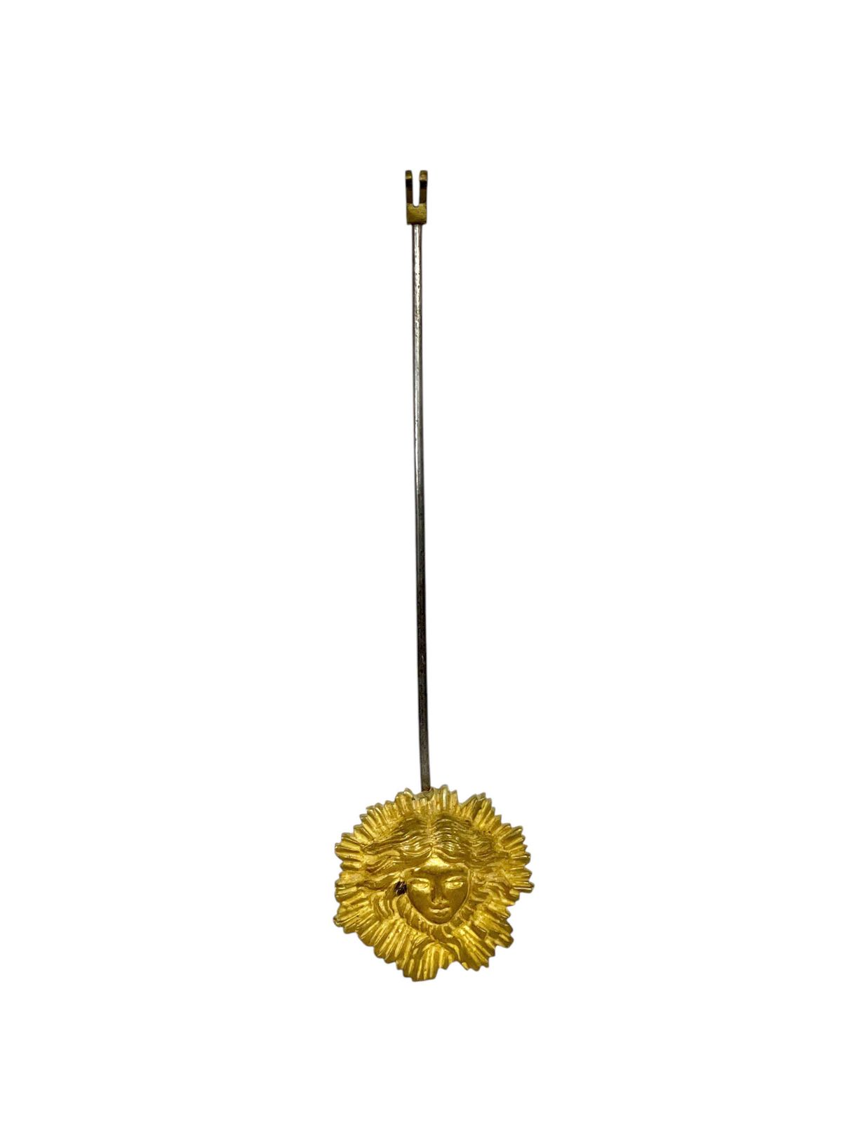 photo buy 19th Century Gilt Bronze Cathedral Mantel Clock