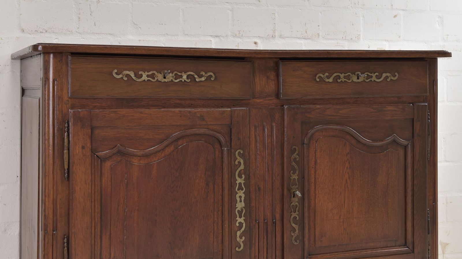 photo furniture Antique! Restored Louis XV Rococo Sideboard Circa 1780, Oak Cabinet, Chest Of Drawers
