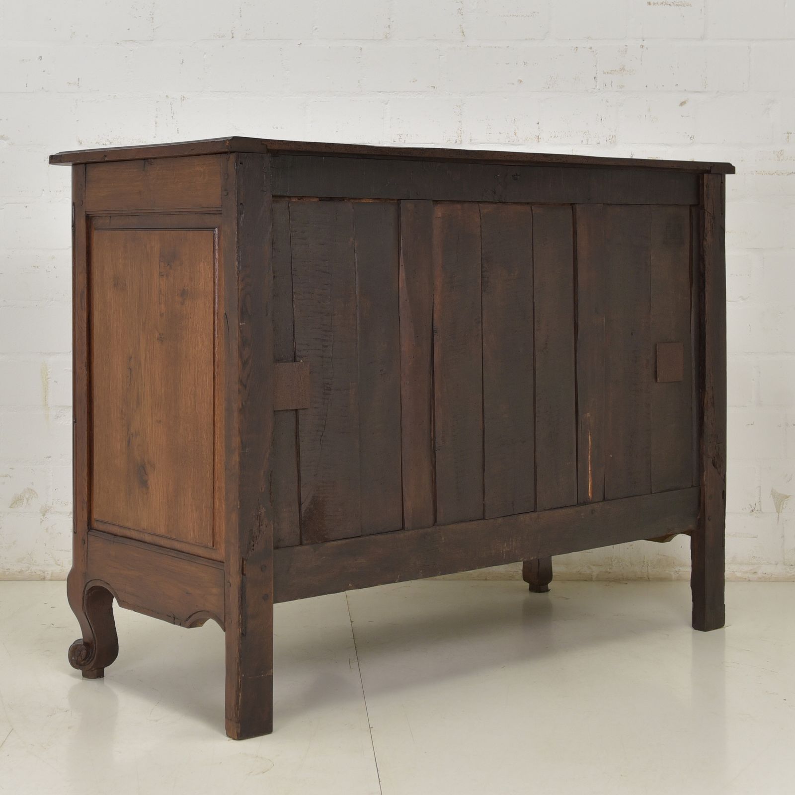 1294.0 Antique! Restored Louis XV Rococo Sideboard Circa 1780, Oak Cabinet, Chest Of Drawers photo
