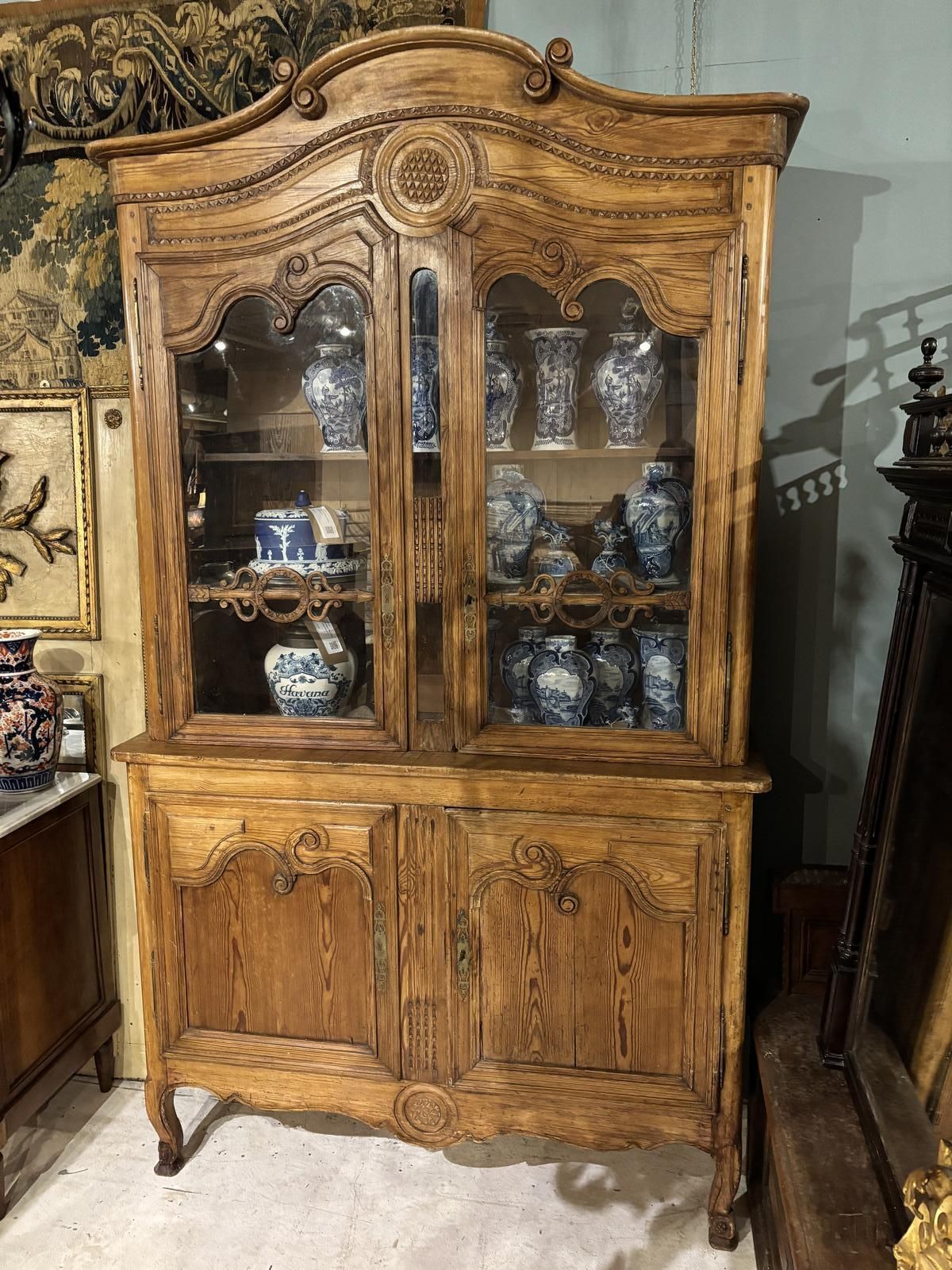 photo furniture 19th Century French Provincial Bookcase