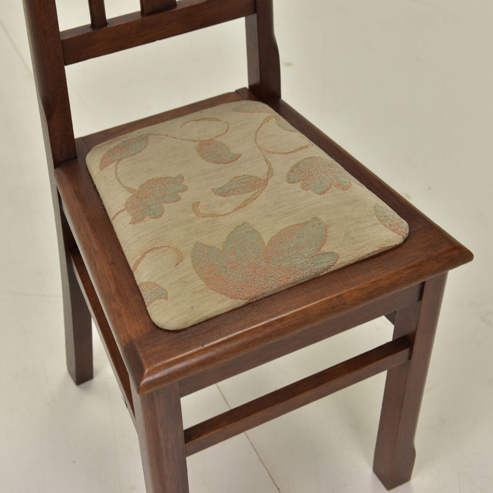 photo for sale Antique! Set Of 6 Restored Solid Mahogany Art Deco Chairs, Circa 1930
