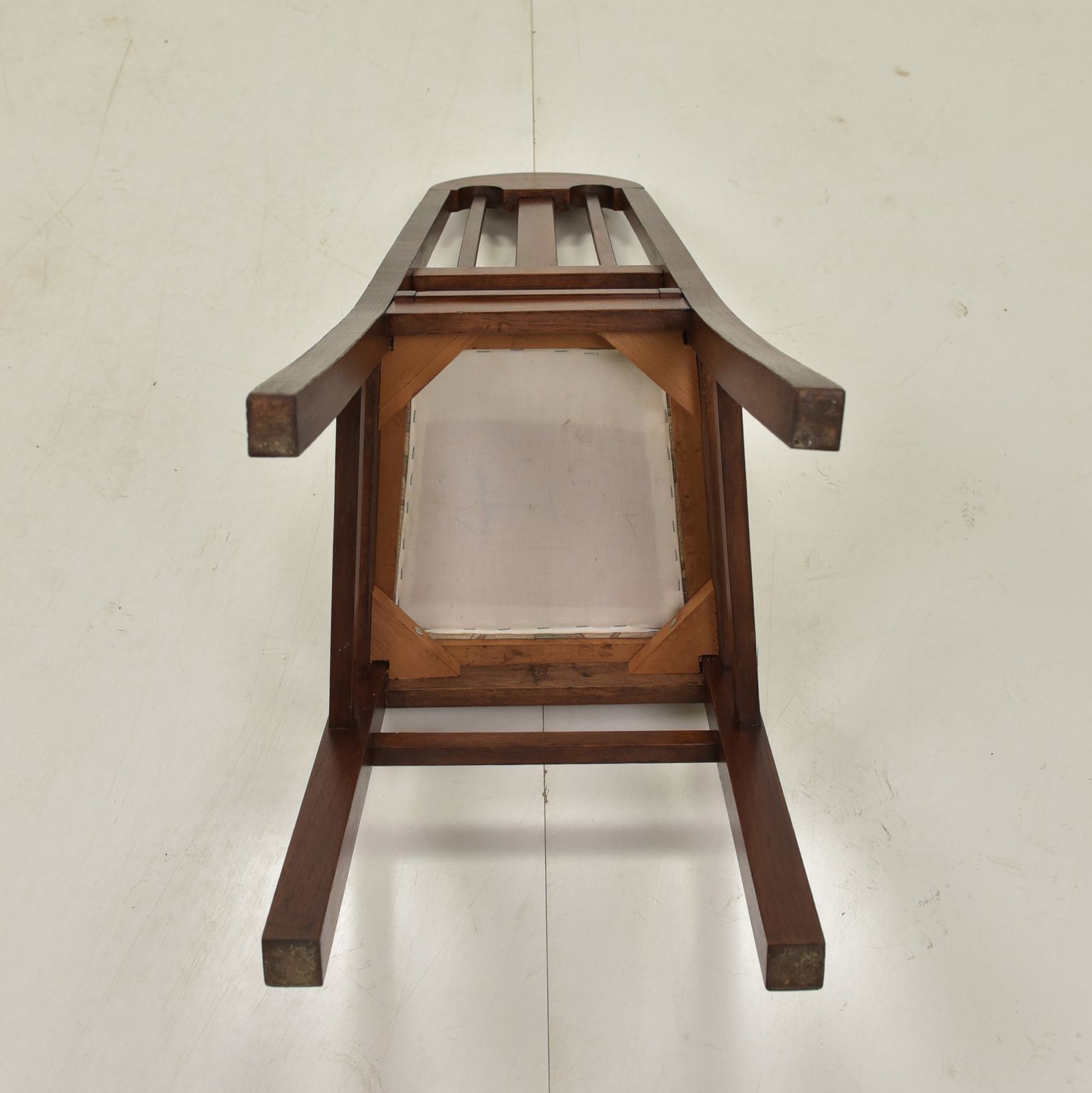 Furniture Antique! Set Of 6 Restored Solid Mahogany Art Deco Chairs, Circa 1930 photo
