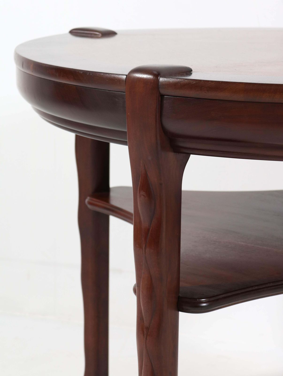 photo for sale Walnut Art Deco Amsterdamse School Coffee Table By 'T Woonhuys Amsterdam, 1920s
