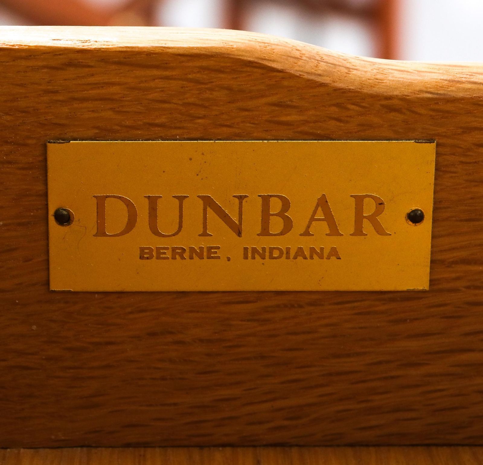 photo vintage Mid Century Modern Walnut Executive Desk By Edward Wormley For Dunbar, 1950s