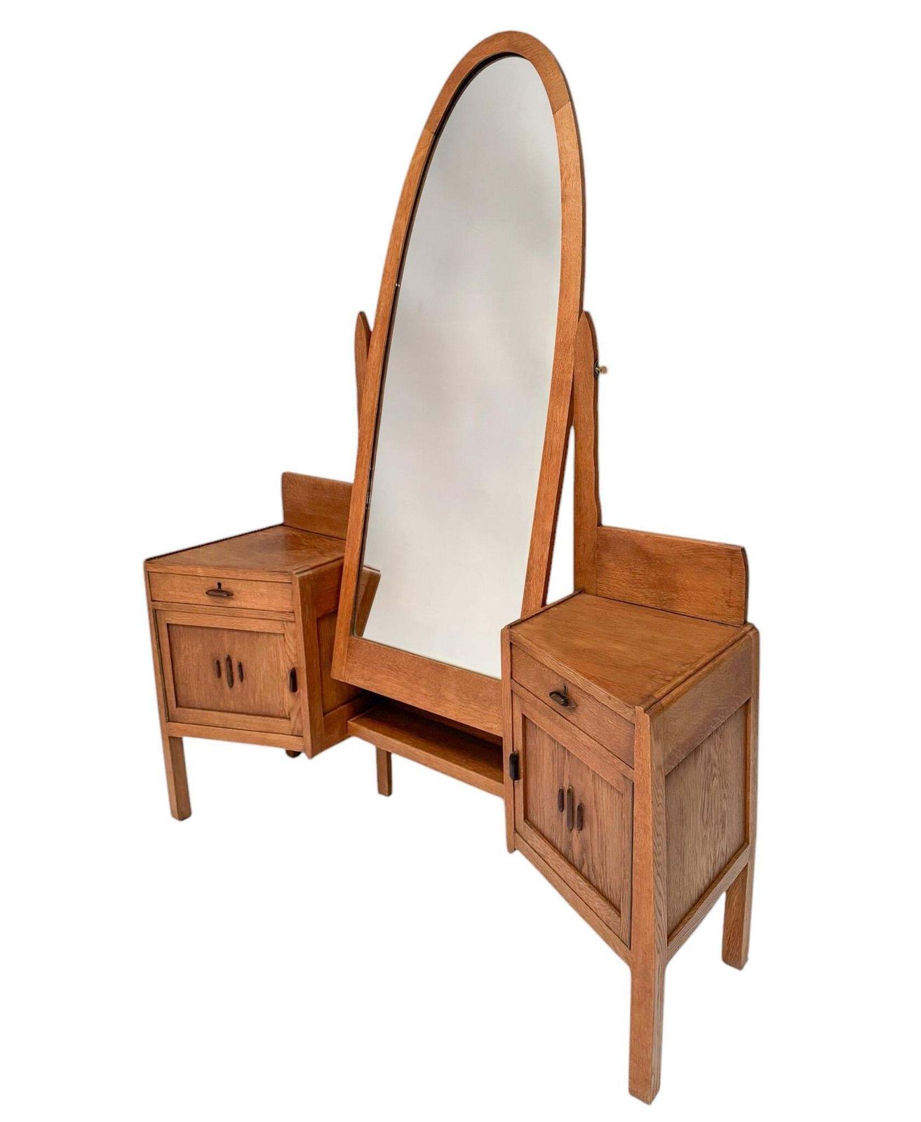 J.J. Zijfers Art Deco Amsterdamse School Dressing Table Or Vanity, 1920s photo 1938.0