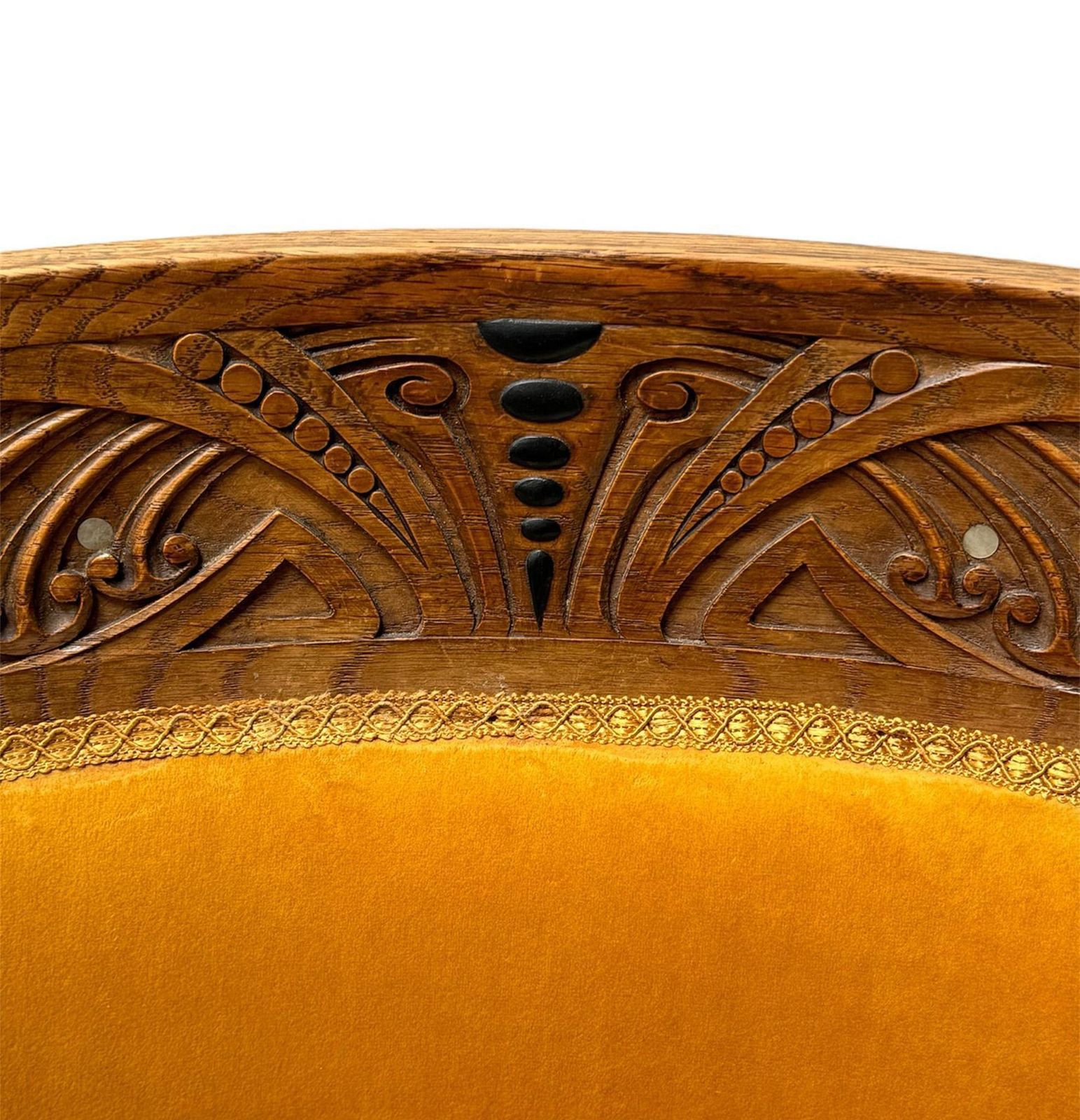 Furniture Art Nouveau Arts & Crafts Armchairs By H.F. Jansen & Zonen Amsterdam photo