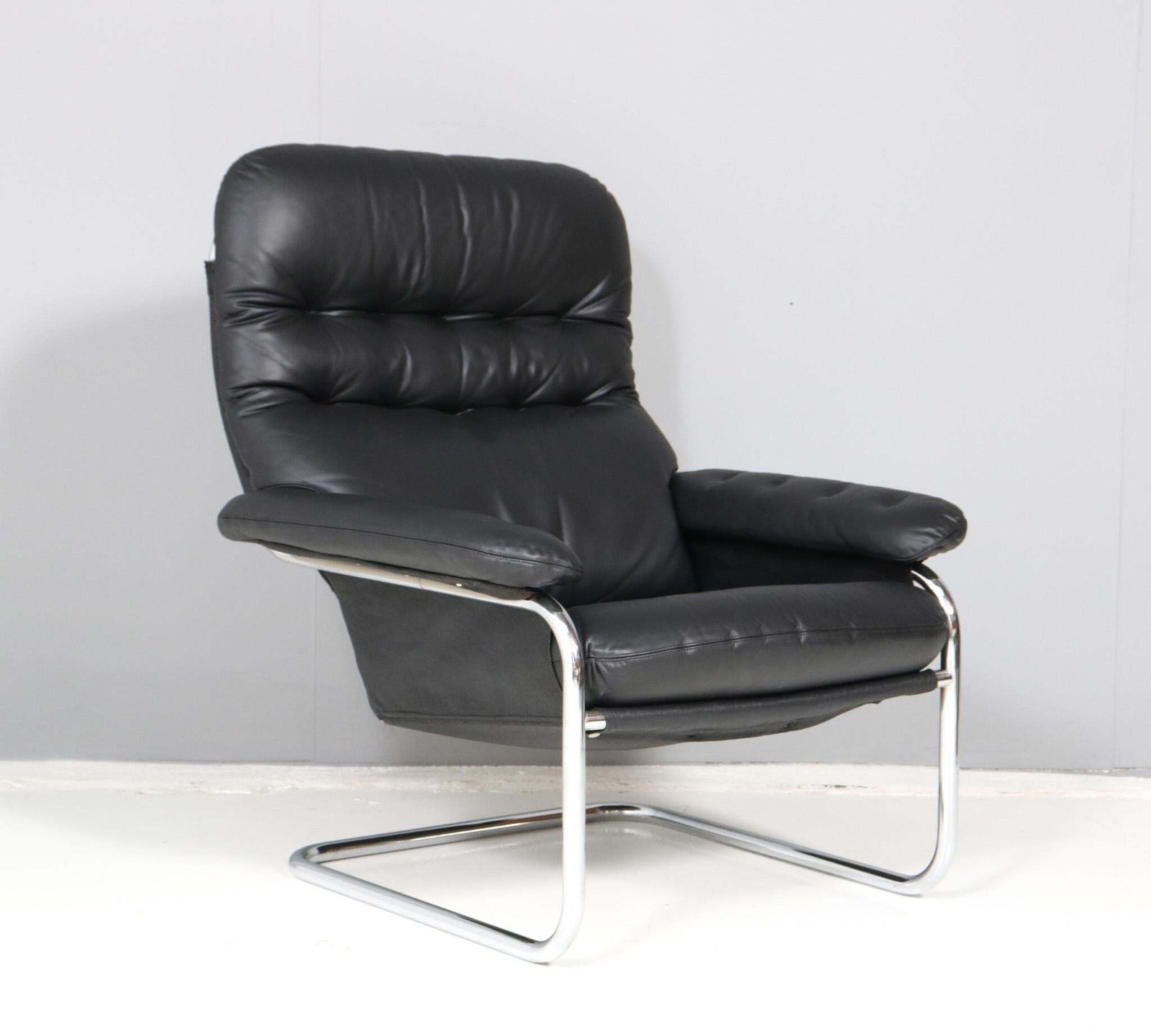 Mid Century Modern Cantilever Lounge Chair By Sam Larsson For Dux, 1972 photo Furniture