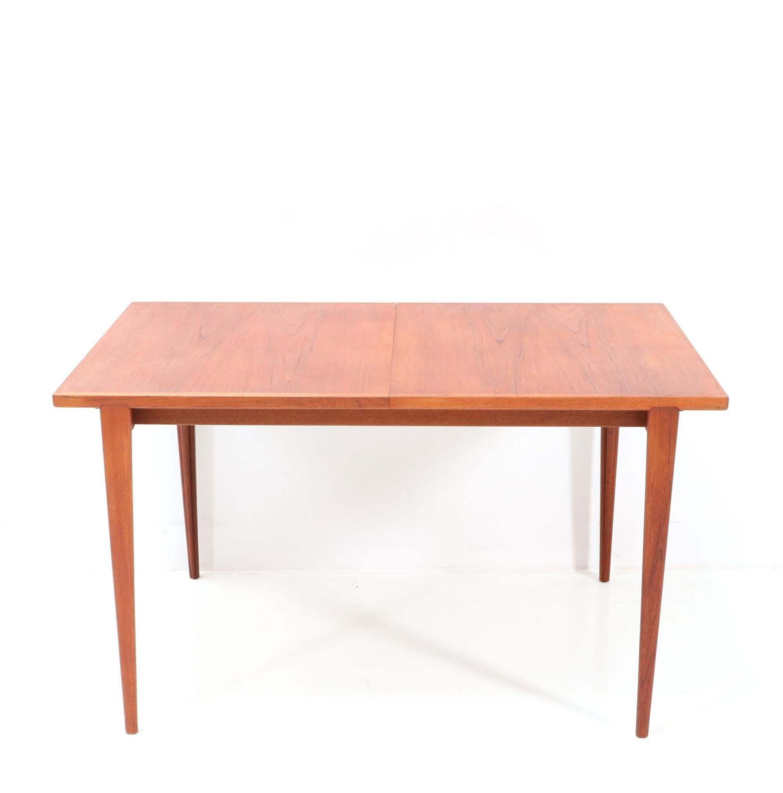 Mid Century Modern Teak Dining Room Table By Henry Rosengren Hansen, 1960s photo buy