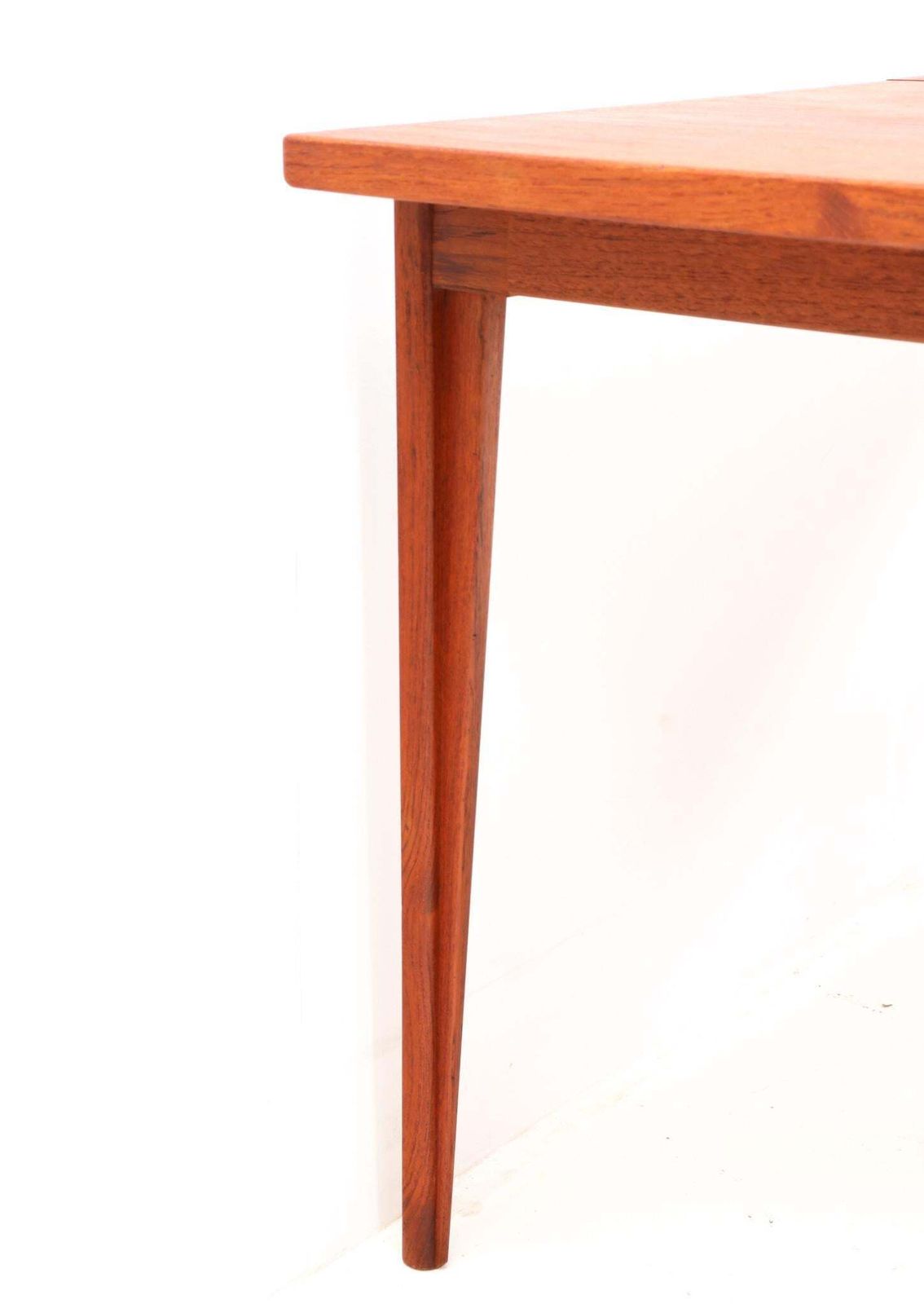 2352.0 Mid Century Modern Teak Dining Room Table By Henry Rosengren Hansen, 1960s photo