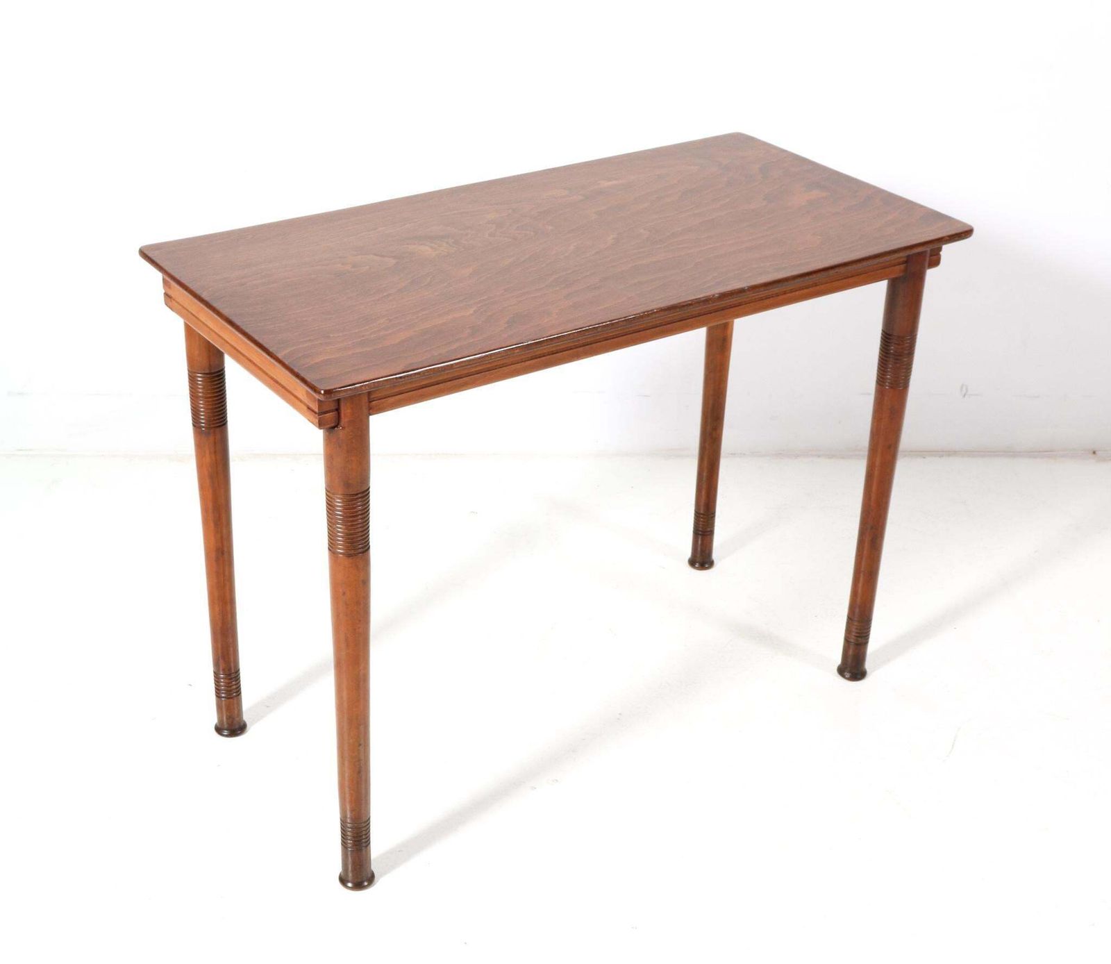 Beech Vienna Secession Art Nouveau Console Table By Jacob & Josef Kohn, 1900s photo furniture
