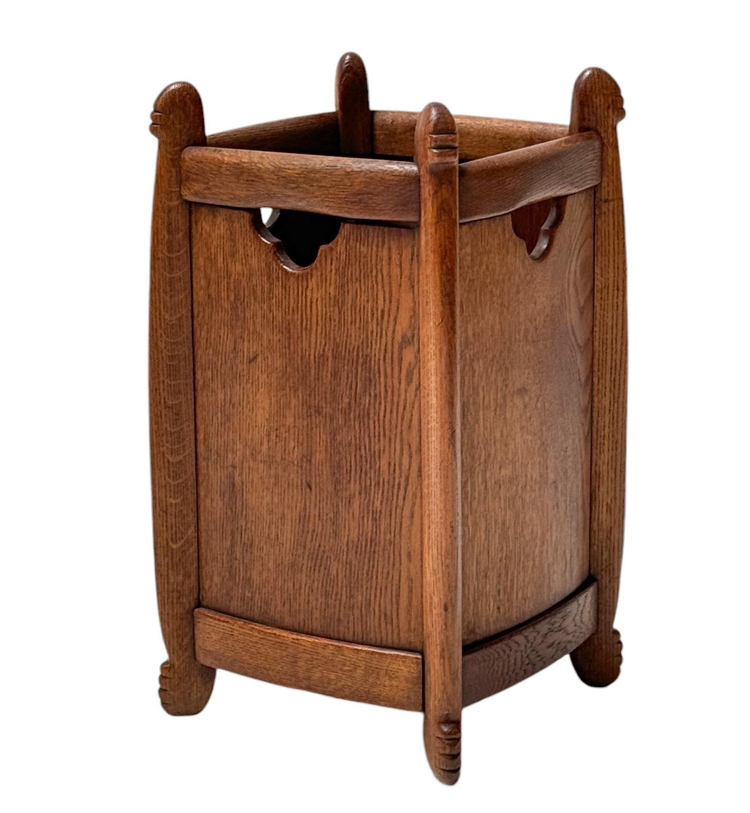 photo furniture Jac. Van Den Bosch Art Deco Amsterdamse School Litter Basket 'T Binnenhuis