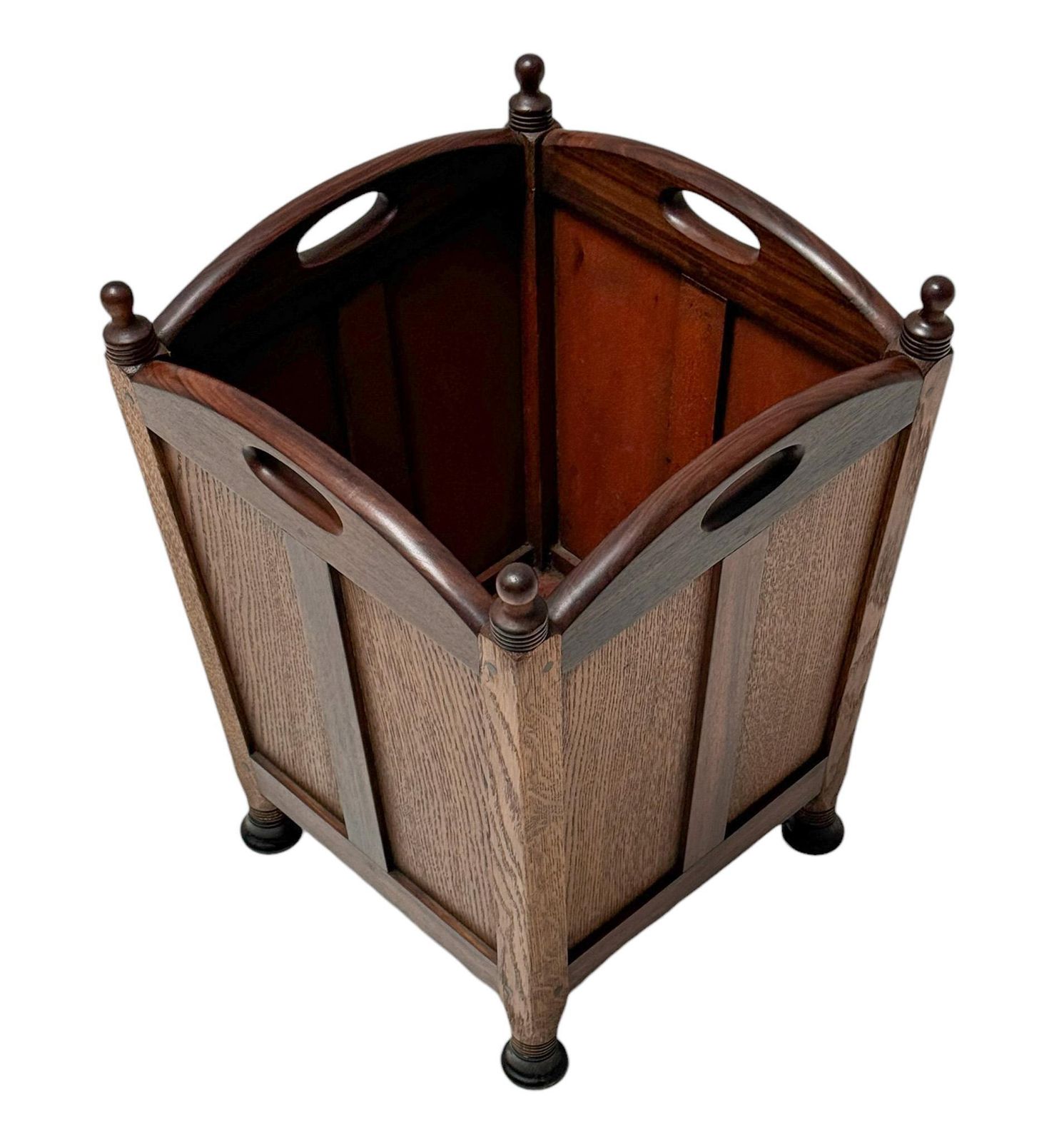 Jac. Van Den Bosch Art Deco Amsterdamse School Litter Basket For 'T Binnenhuis photo for sale