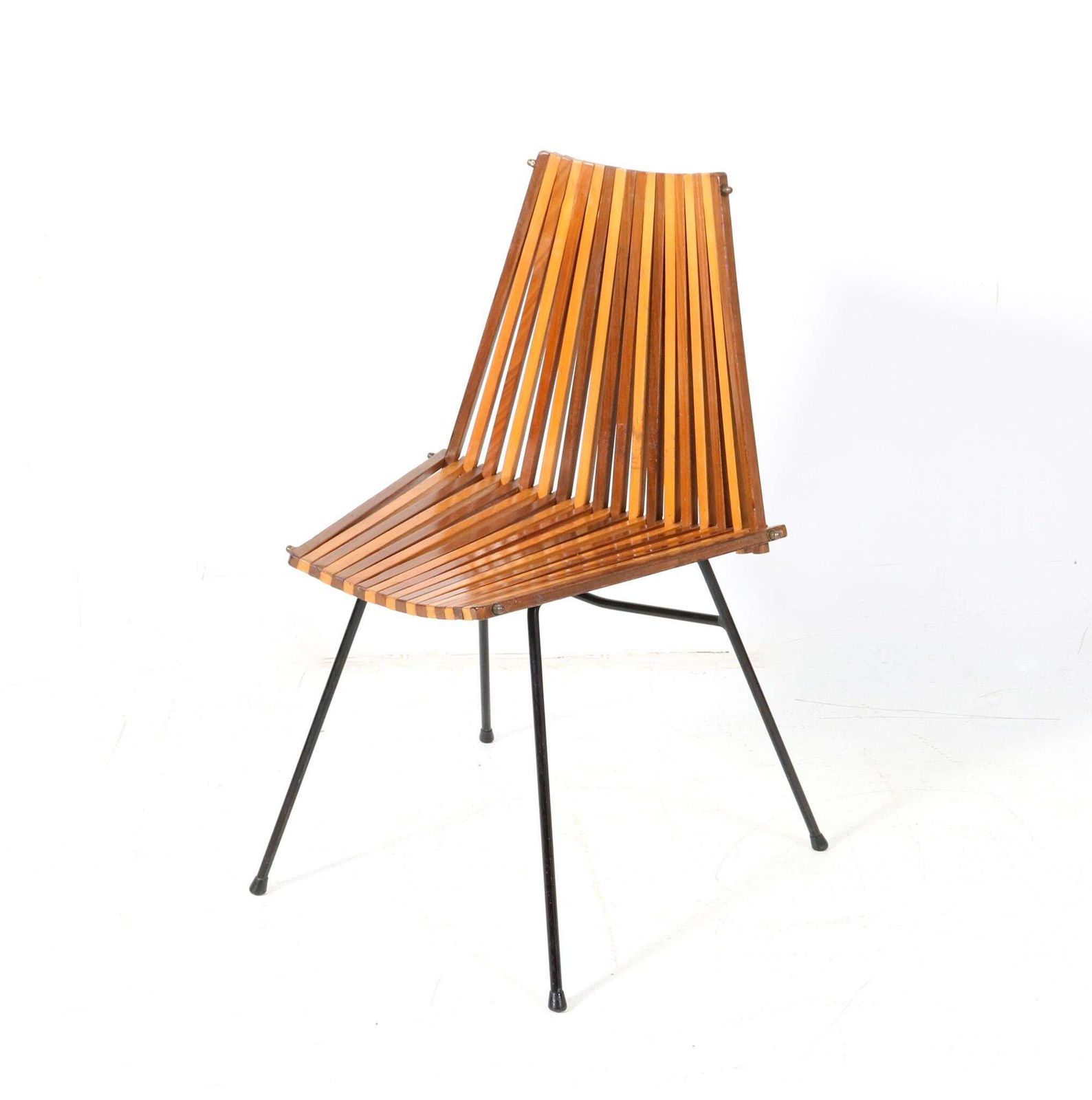 Mid Century Modern Model 218 Side Chair By Dirk Van Sliedregt For Rohé, 1961 photo for sale