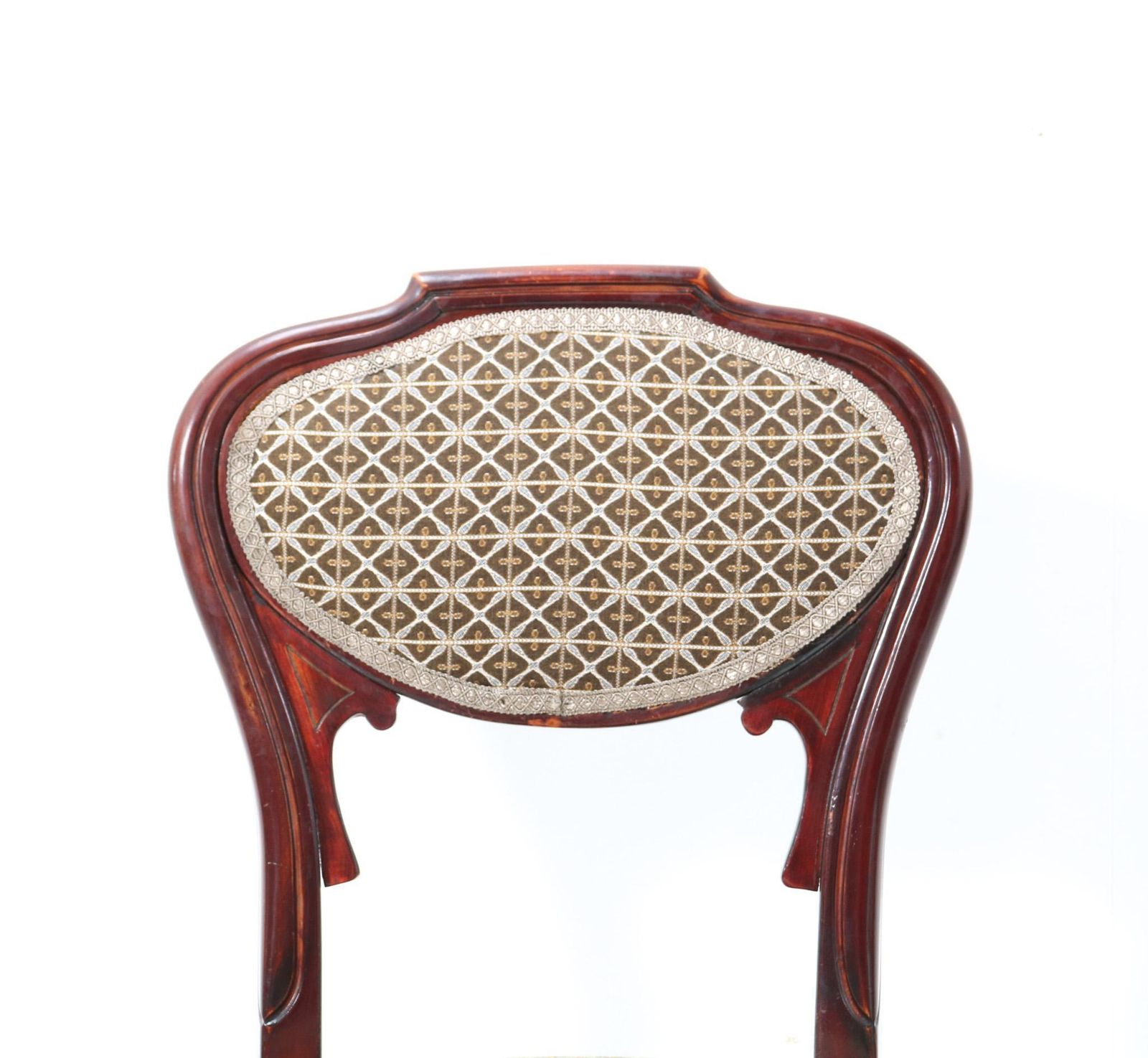 3015.0 Four Vienna Secession Side Chairs By Jacob And Josef Kohn, 1900s photo