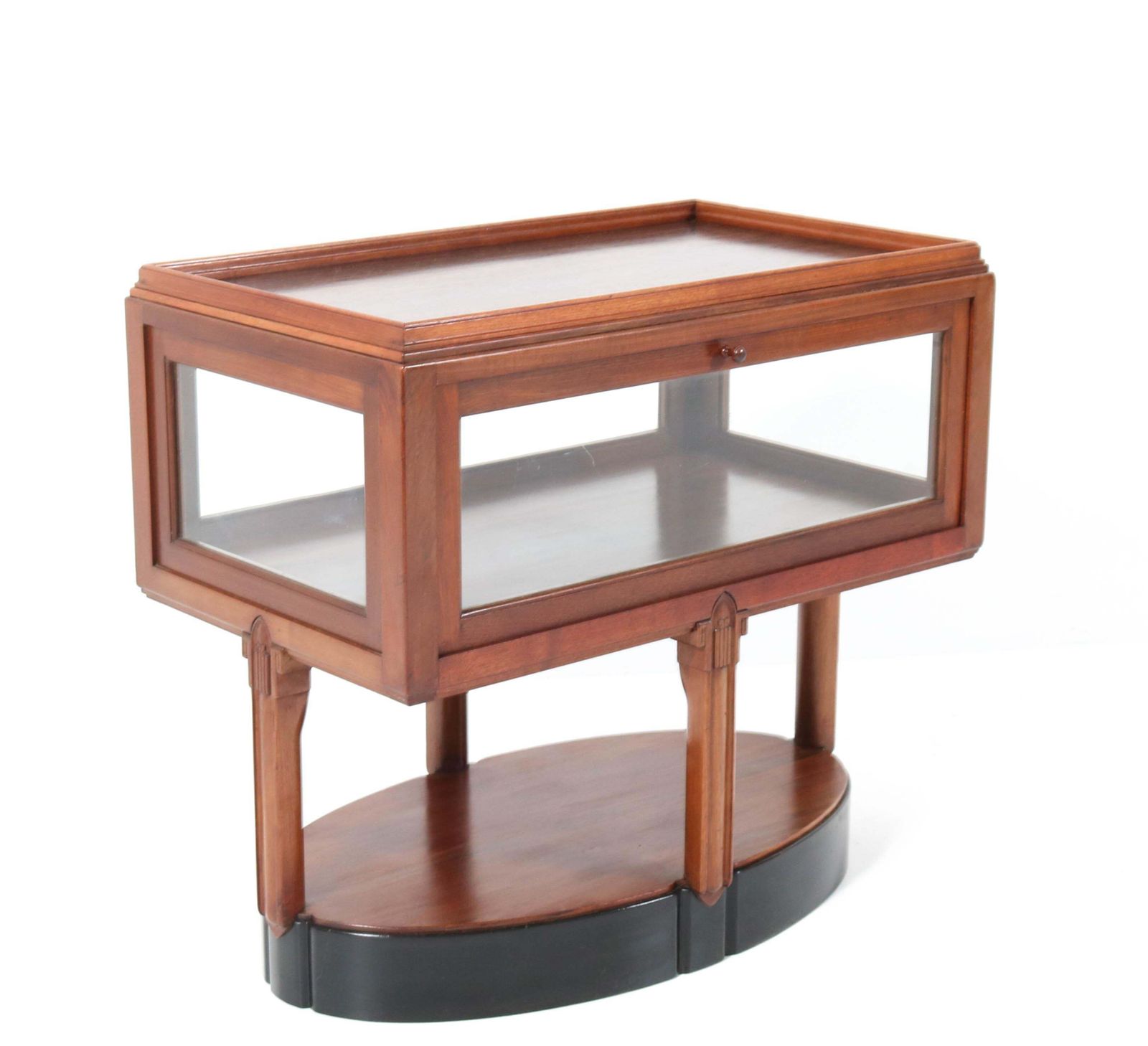 Walnut Art Deco Amsterdamse School Tea Cabinet By Hildo Krop For 'T Woonhuys photo buy