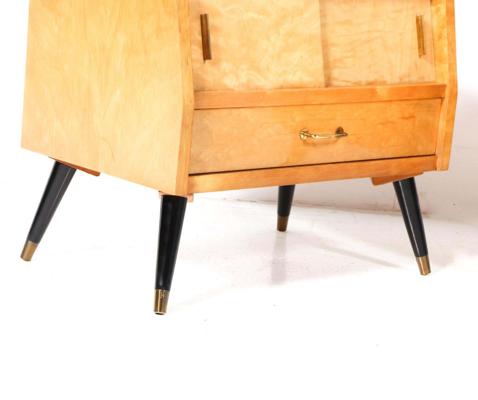 Mid Century Modern Italian Nightstands Or Bedside Tables, 1960s photo vinterior