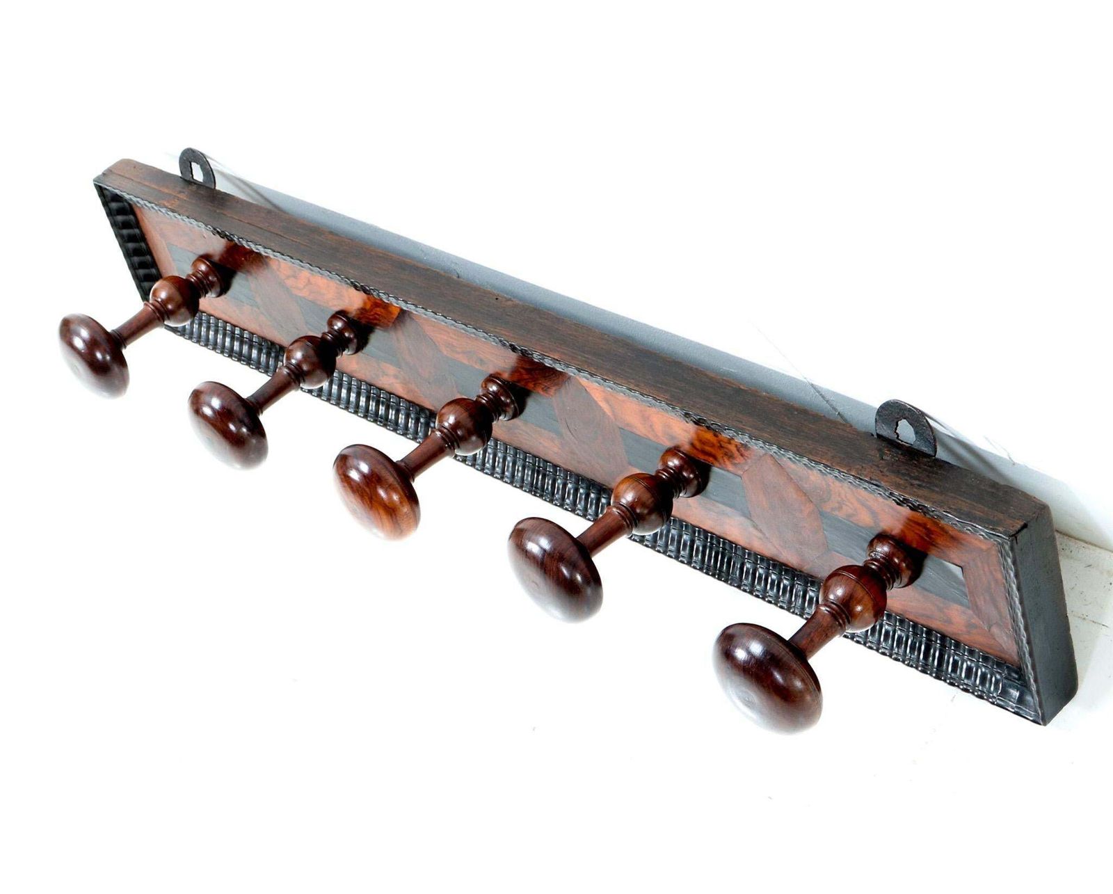 17th Century Rosewood And Ebony Coat Rack Attributed To Herman Doomer Amsterdam photo furniture
