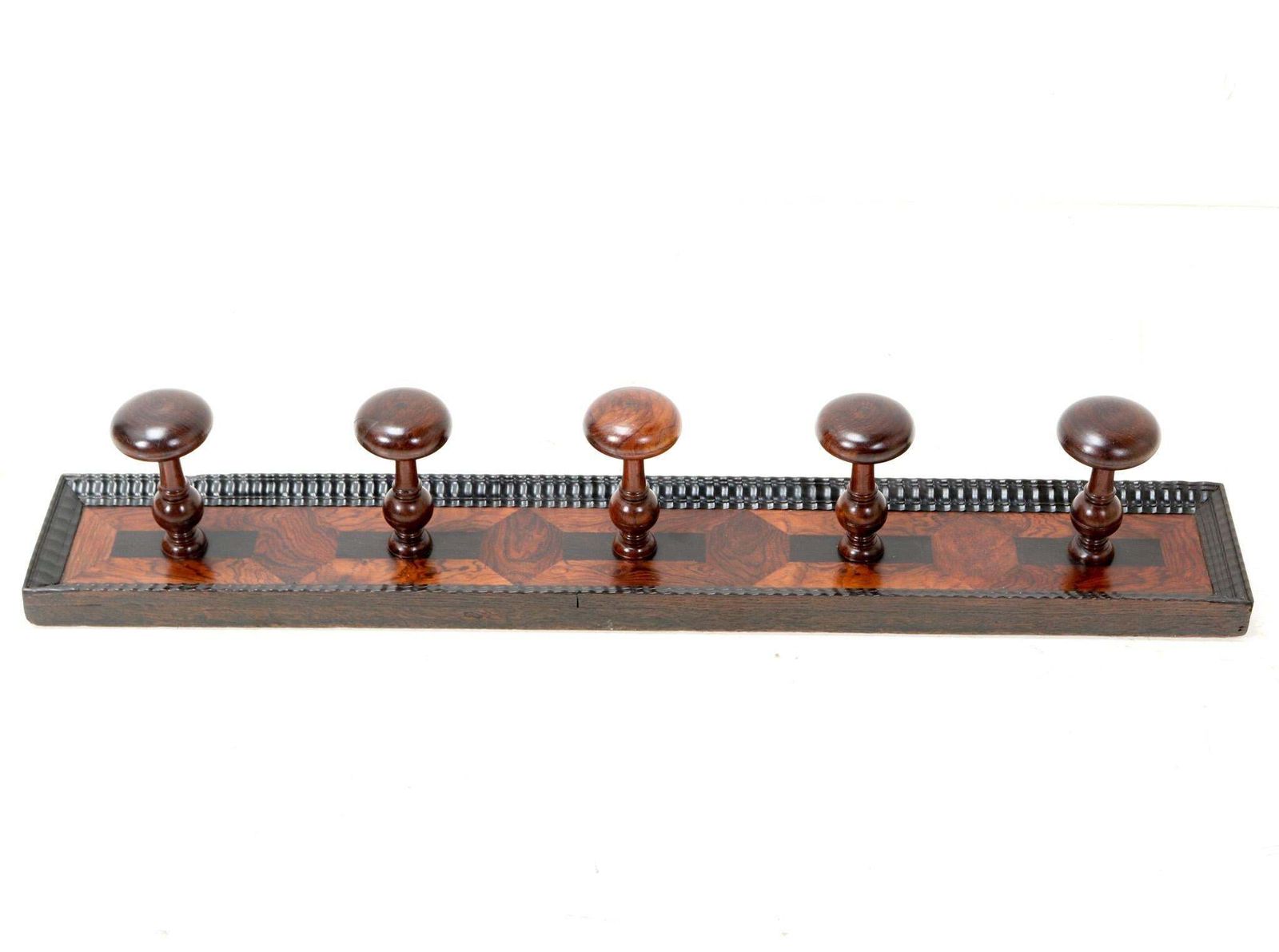 17th Century Rosewood And Ebony Coat Rack Attributed To Herman Doomer Amsterdam photo for sale