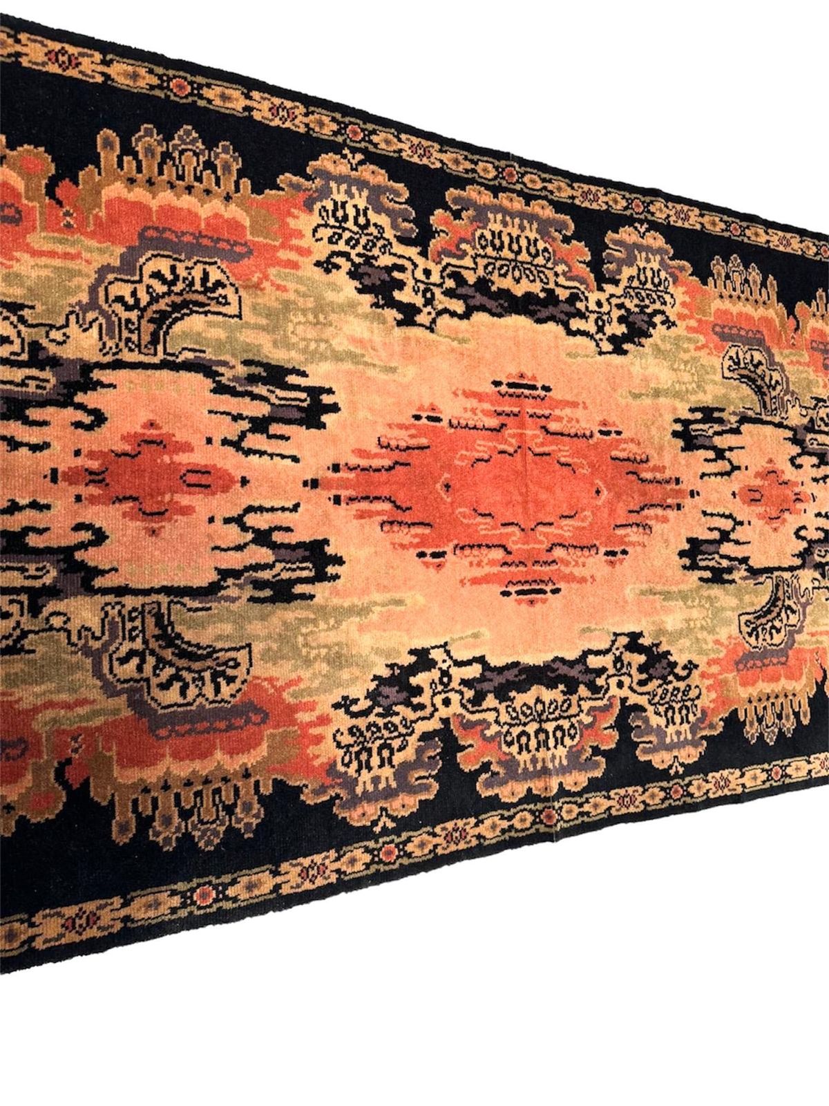 Art Deco Amsterdamse School Carpet Or Rug In The Style Of Jaap Gidding , 1920s photo Textiles
