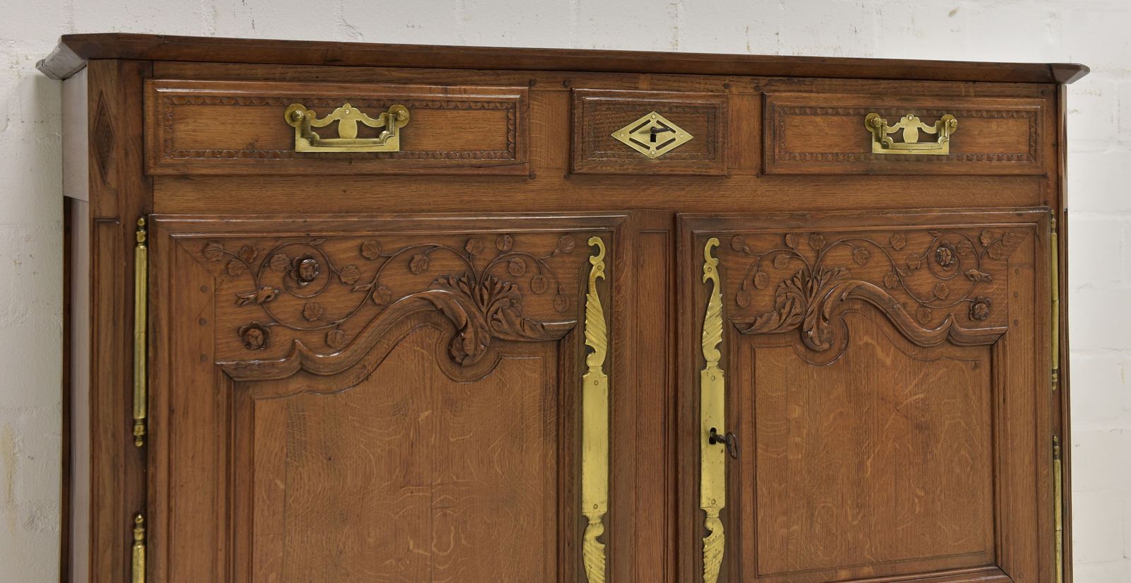 photo furniture Antique! Restored Baroque Louis XV Sideboard Circa 1790, Oak Cabinet, Chest Of Drawers