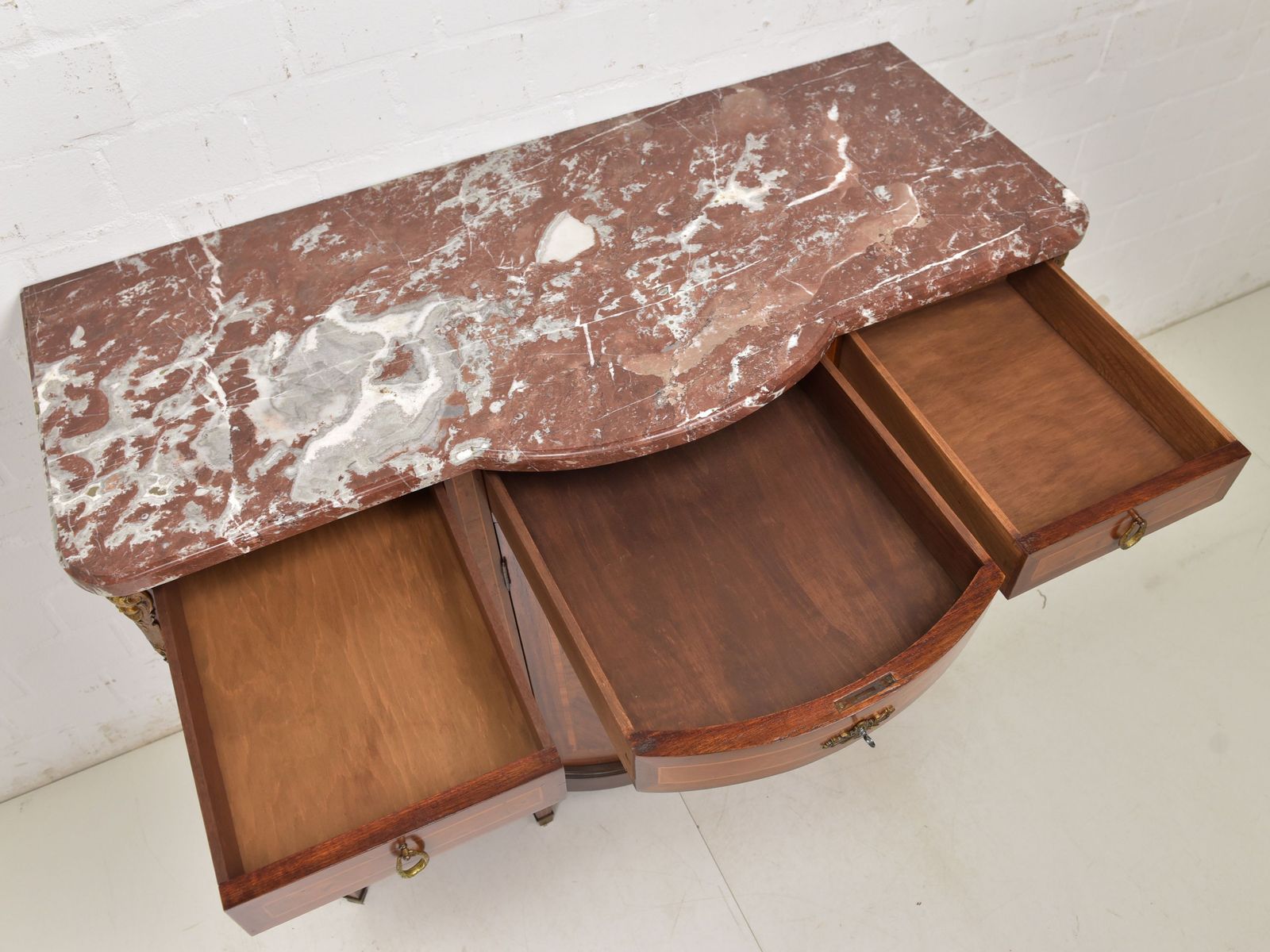 Antique! Restored Art Deco 1925 Mahogany Sideboard Dresser Dining Room photo buy