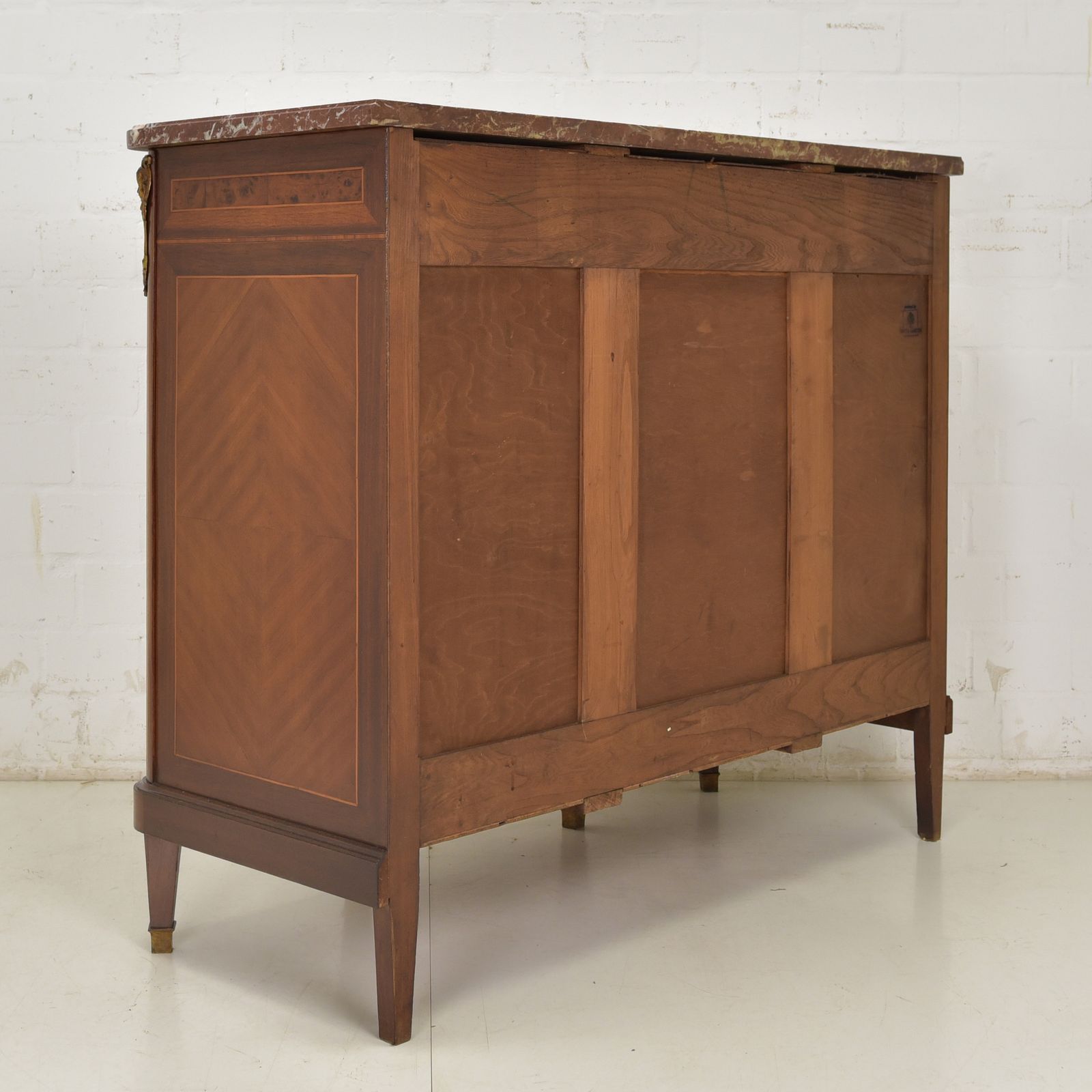 Furniture Antique! Restored Art Deco 1925 Mahogany Sideboard Dresser Dining Room photo