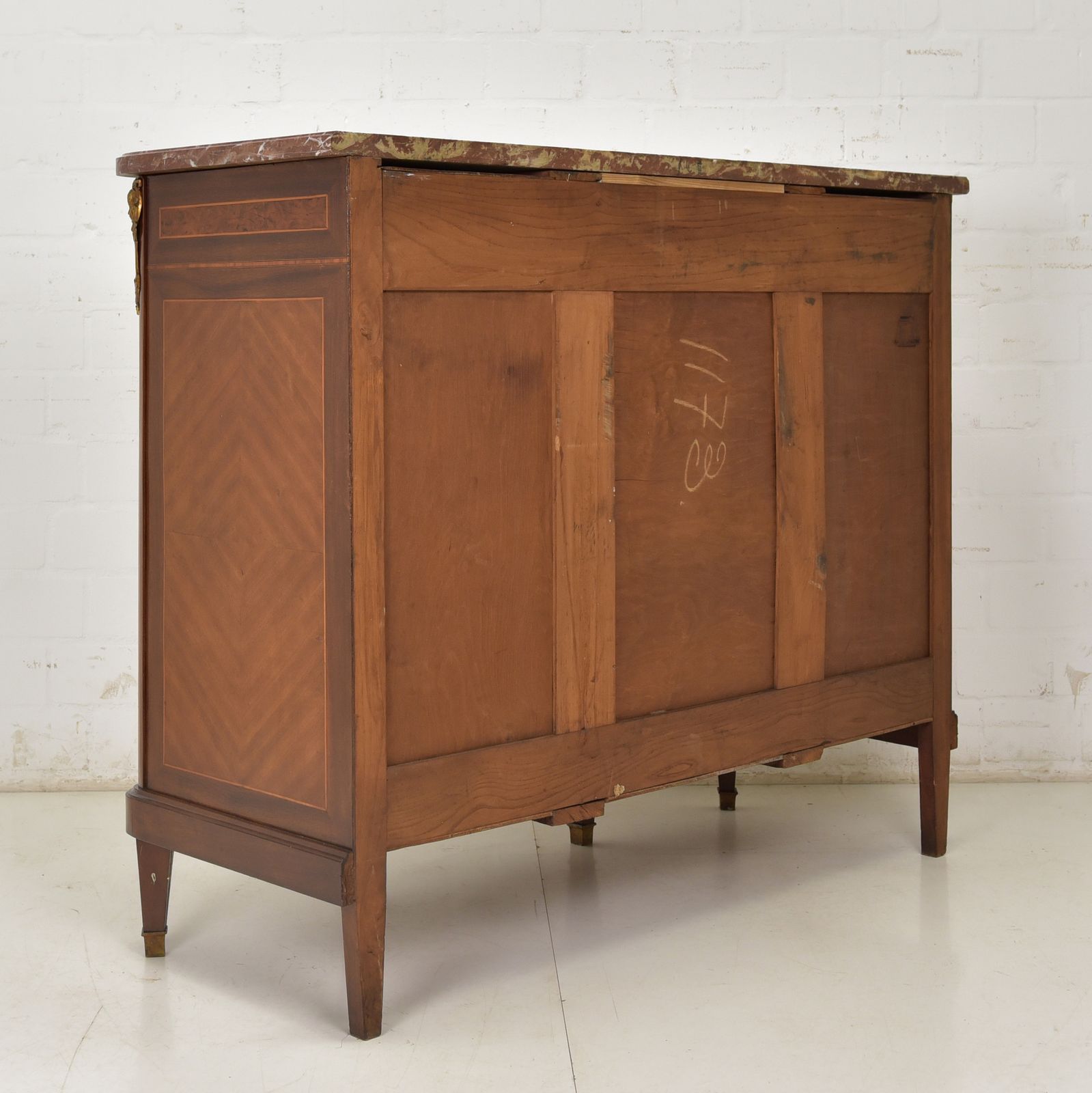 Furniture Antique! Restored Art Deco 1925 Mahogany Sideboard Dresser Dining Room photo
