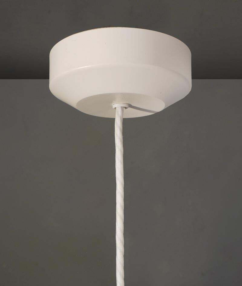 photo for sale 1970s Louis Poulsen Satellite Pendant Lamp Opaline Glass By Vilhelm Wohlert