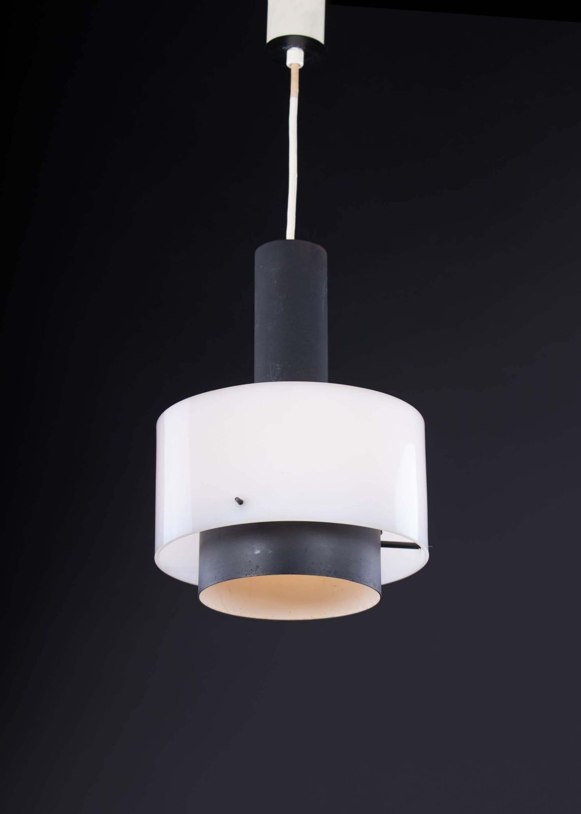 1950s, Italy, Gino Sarfatti Attr. Pendant Lamp, Arteluce photo for sale