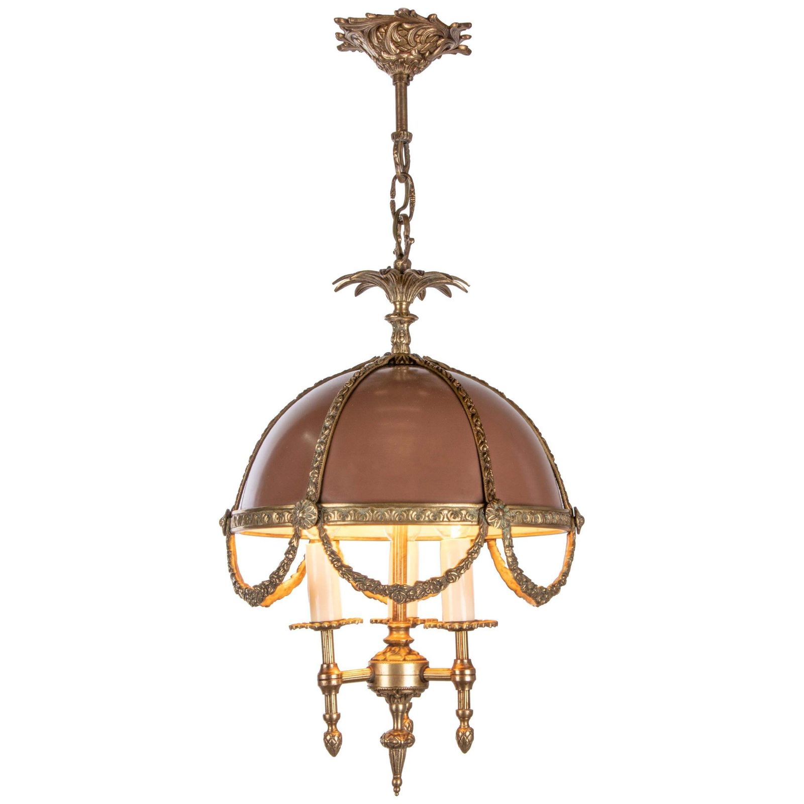 Wonderful French Louis XV Style Bouillotte Chandelier