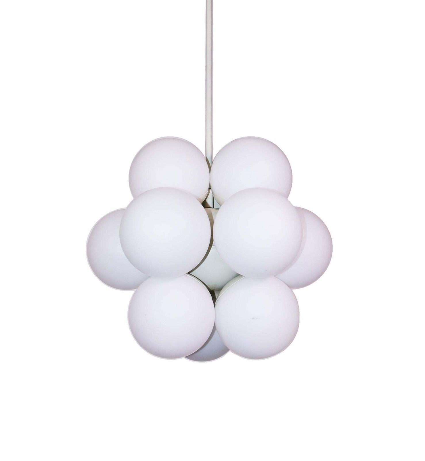 Gorgeous 1970s Mid Century Modernist Chandelier By Kaiser Leuchten photo for sale
