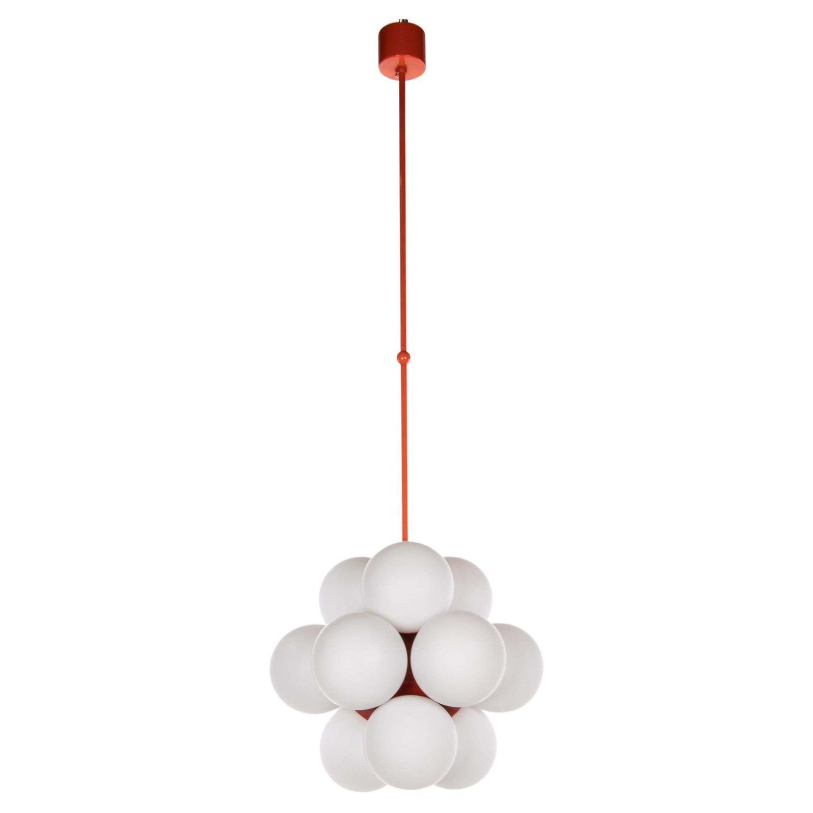 Gorgeous 1970s Mid Century Modernist Chandelier By Kaiser Leuchten
