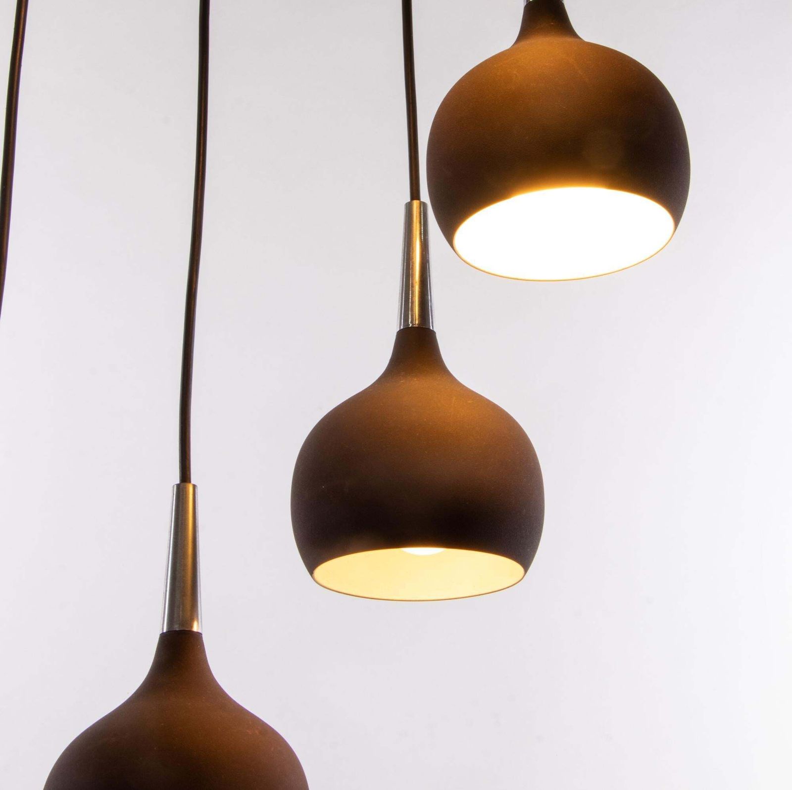 1970 Sweden Markaryd 'Dome' Cascade Chandelier By Hans Agne Jakobsson photo vinterior