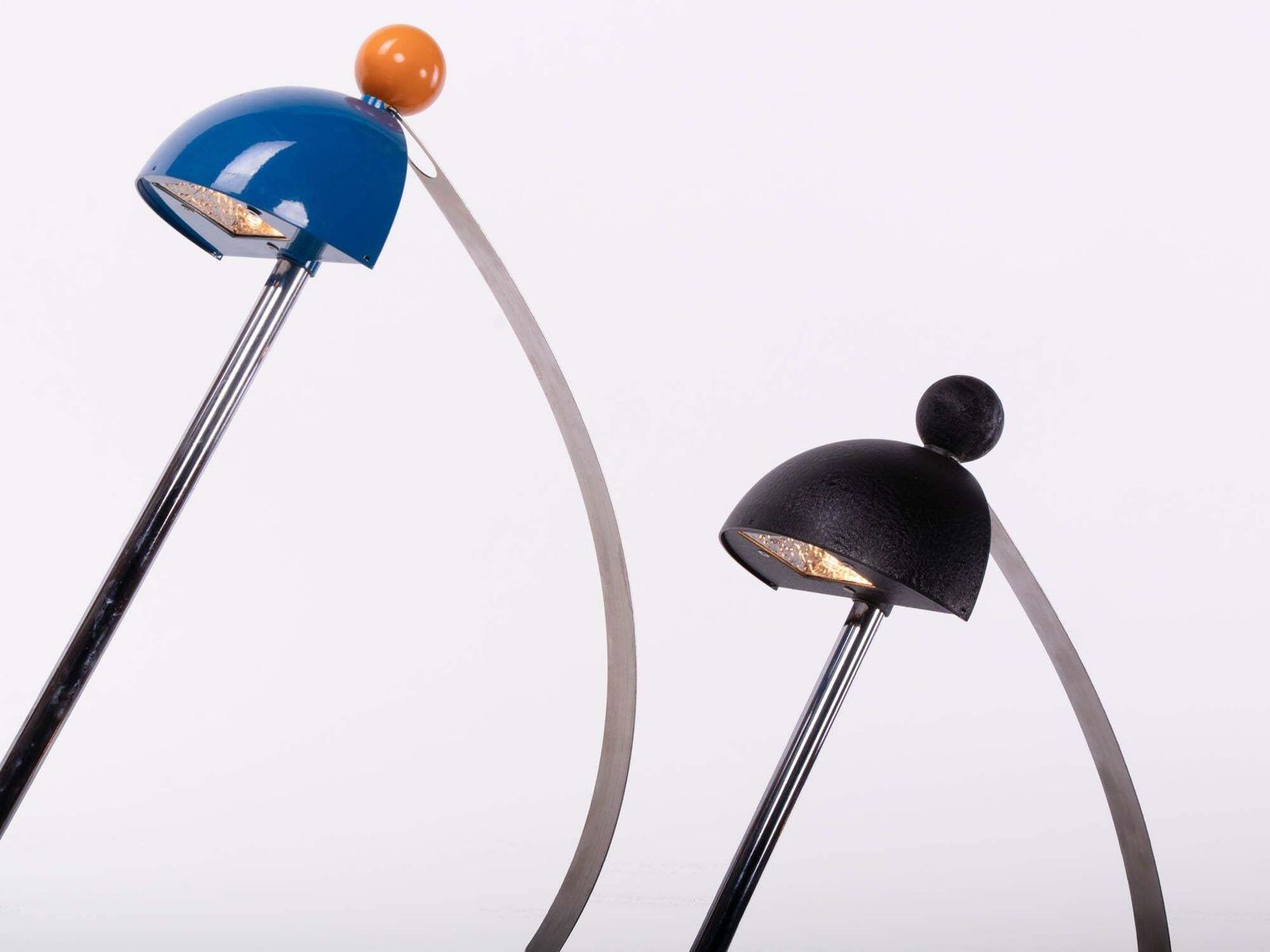 Postmodern Desk Lamps In The Manner Of Memphis Milano, Set Of 2 photo buy
