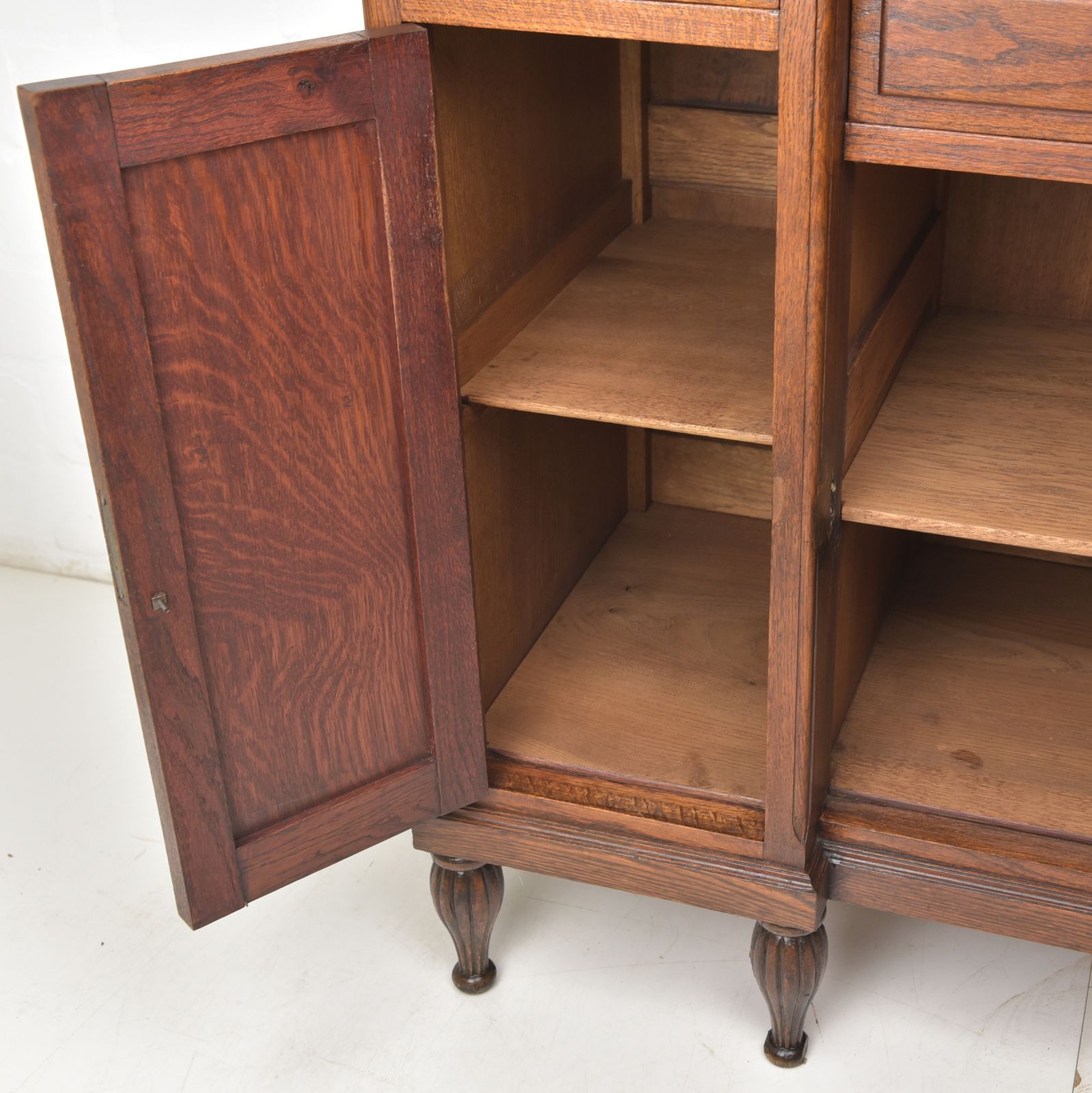 Antique! Tiered Sideboard Restored Art Deco Circa 1925 Oak Chest Of Drawers Sideboard photo Furniture