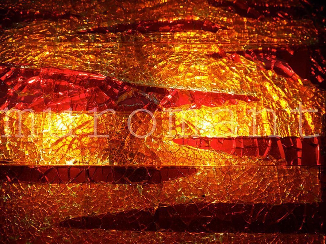 1960s Mid Century Modern Murano Wall Sconce Craquele Glass In The Manner Of Raak photo Lighting