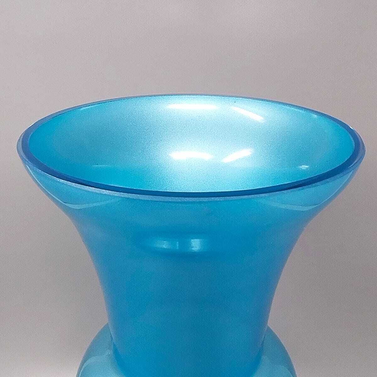 1970s Astonishing Blue Vase By Jean Close' For Michielotto. Made In Italy photo Home Decor