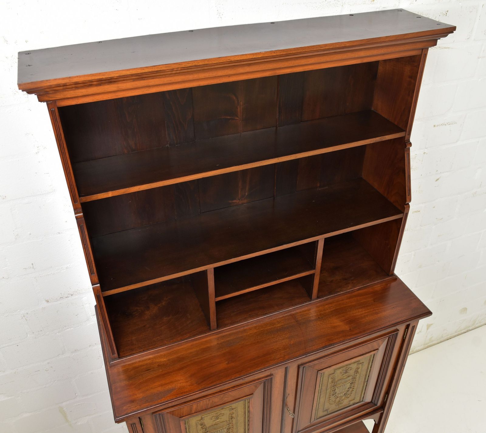 Shelf Cabinet Restored Art Nouveau Walnut Shelf Chest photo buy
