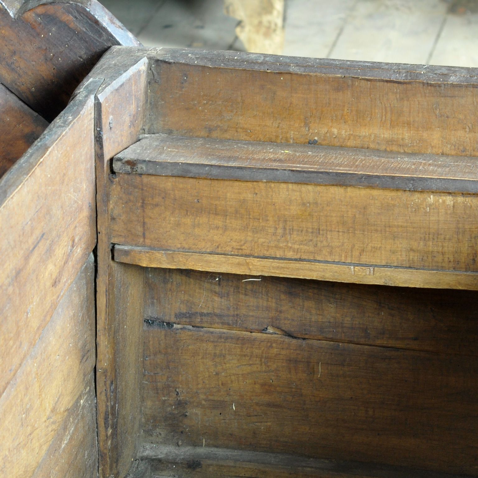 Large Antique Shepherd’s Chest, 1850s photo 695.0