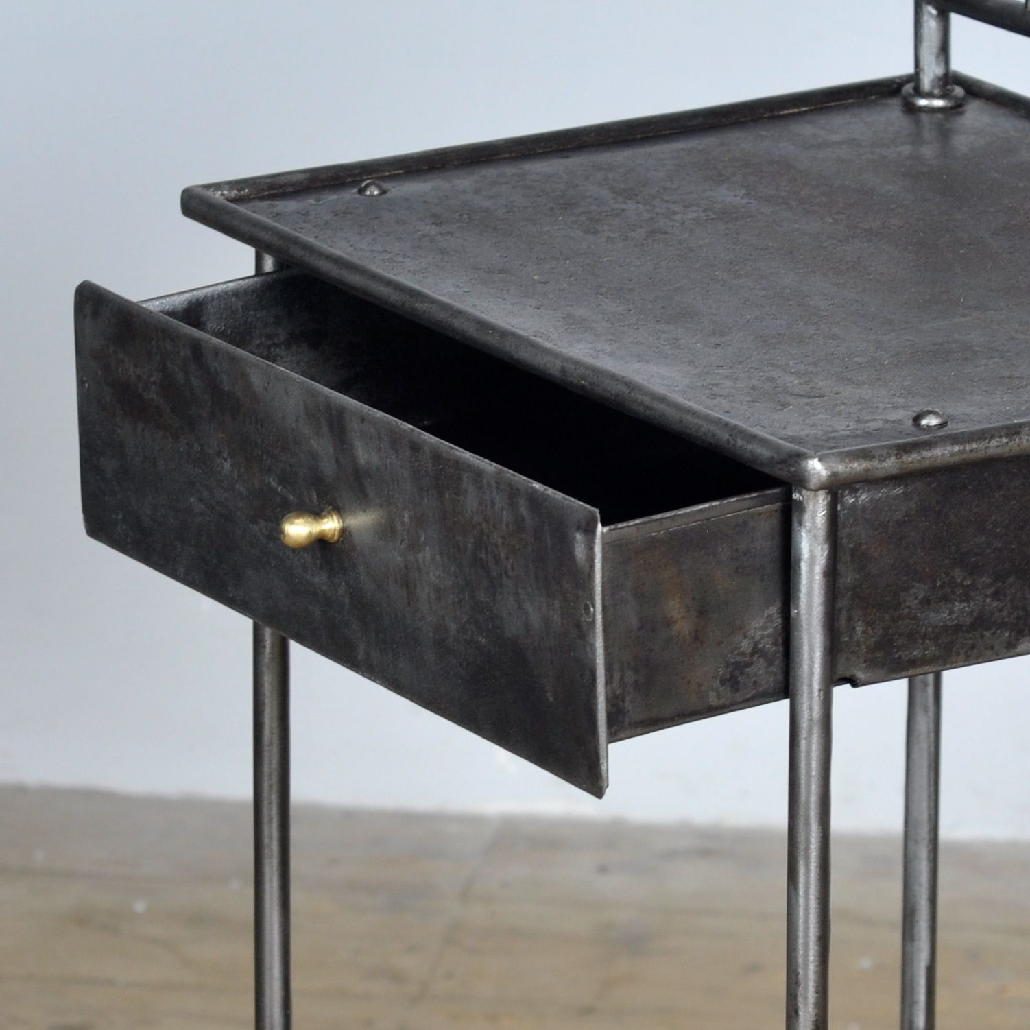 Iron Nightstand, 1910s photo vinterior